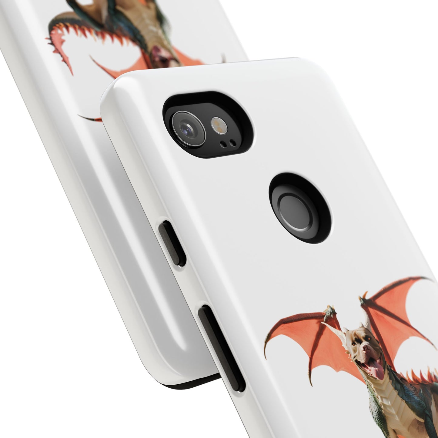 Tough Cases - Fierce Dragon Pitbull Phone Case | Unique Animal Design | Perfect Gift for Animal Lovers