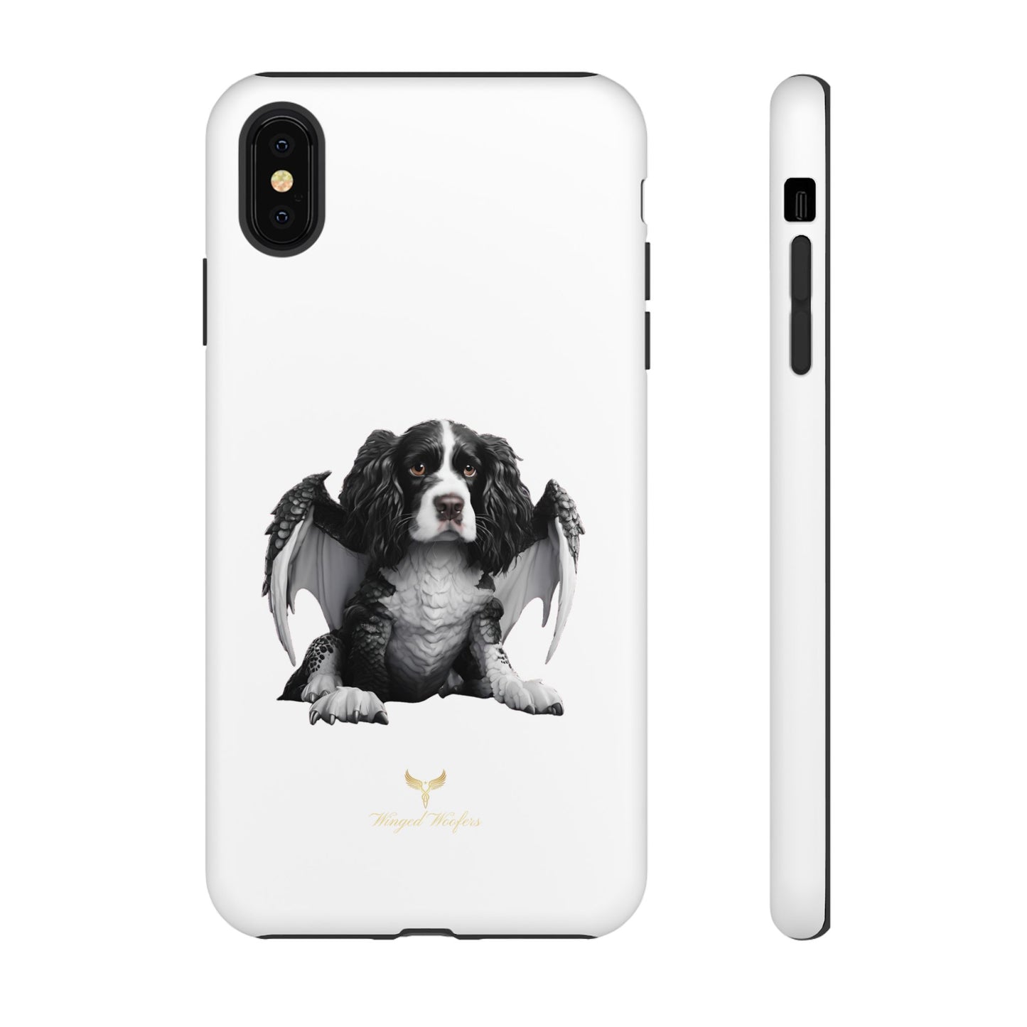 Springer Spaniel Puppy Dragon Winged Dog Phone Case - Tough Cases for Pet Lovers