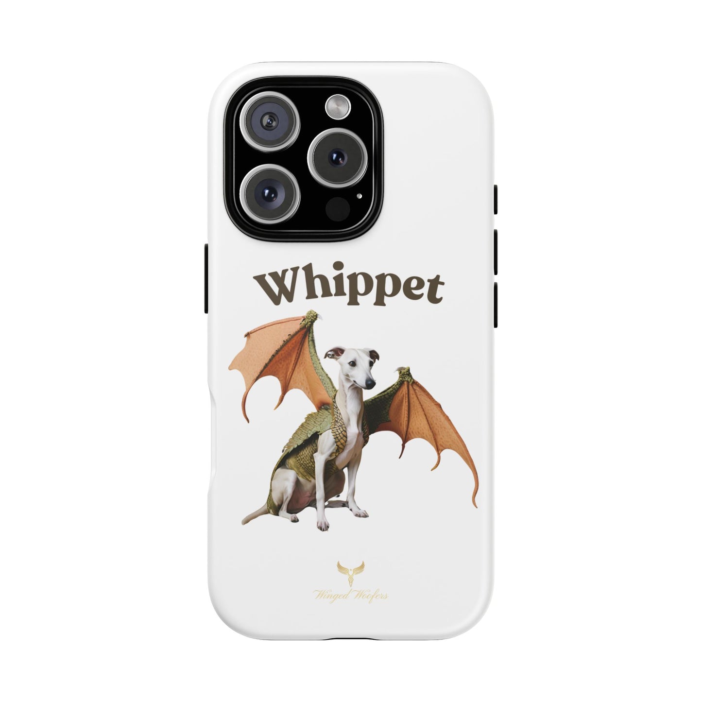 Whippet Dragon Phone Case - Tough & Stylish Pet Accessory