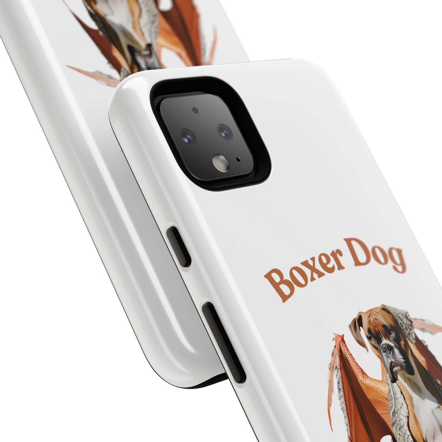 Boxer Dog Dragon Art Phone Case - Tough Cases