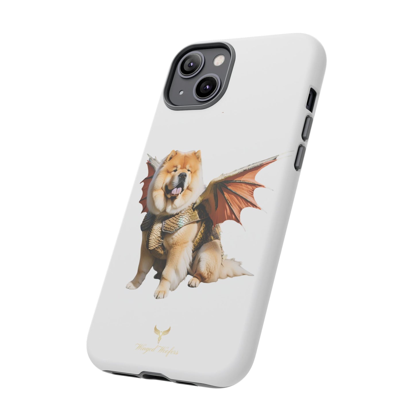 Funny Dragon Chow Chow Dog Phone Case - Tough Cases for Pet Lovers