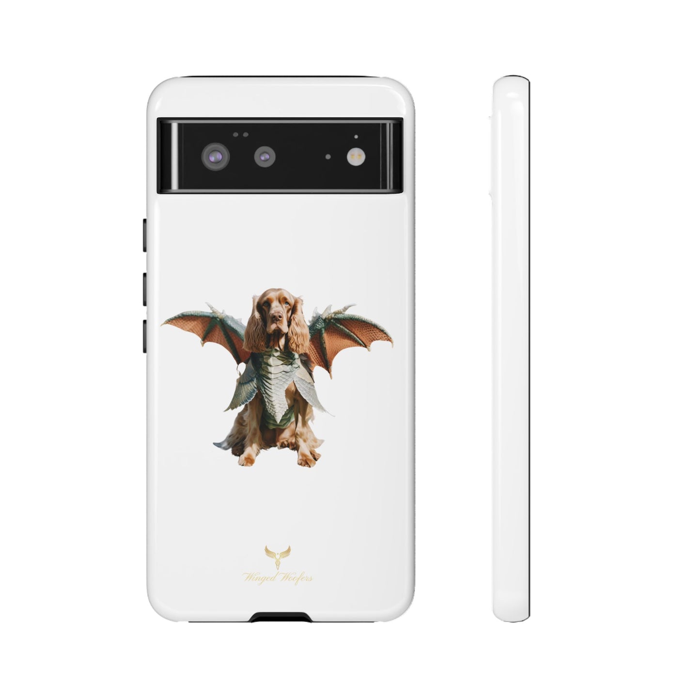 Dragon Wing Cocker Spaniel Dog Phone Case - Tough Cases for Pet Lovers