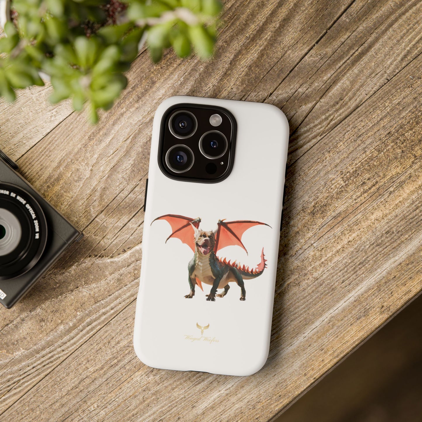 Tough Cases - Fierce Dragon Pitbull Phone Case | Unique Animal Design | Perfect Gift for Animal Lovers