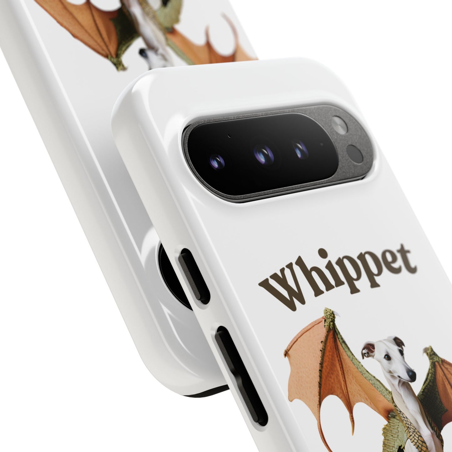 Whippet Dragon Phone Case - Tough & Stylish Pet Accessory