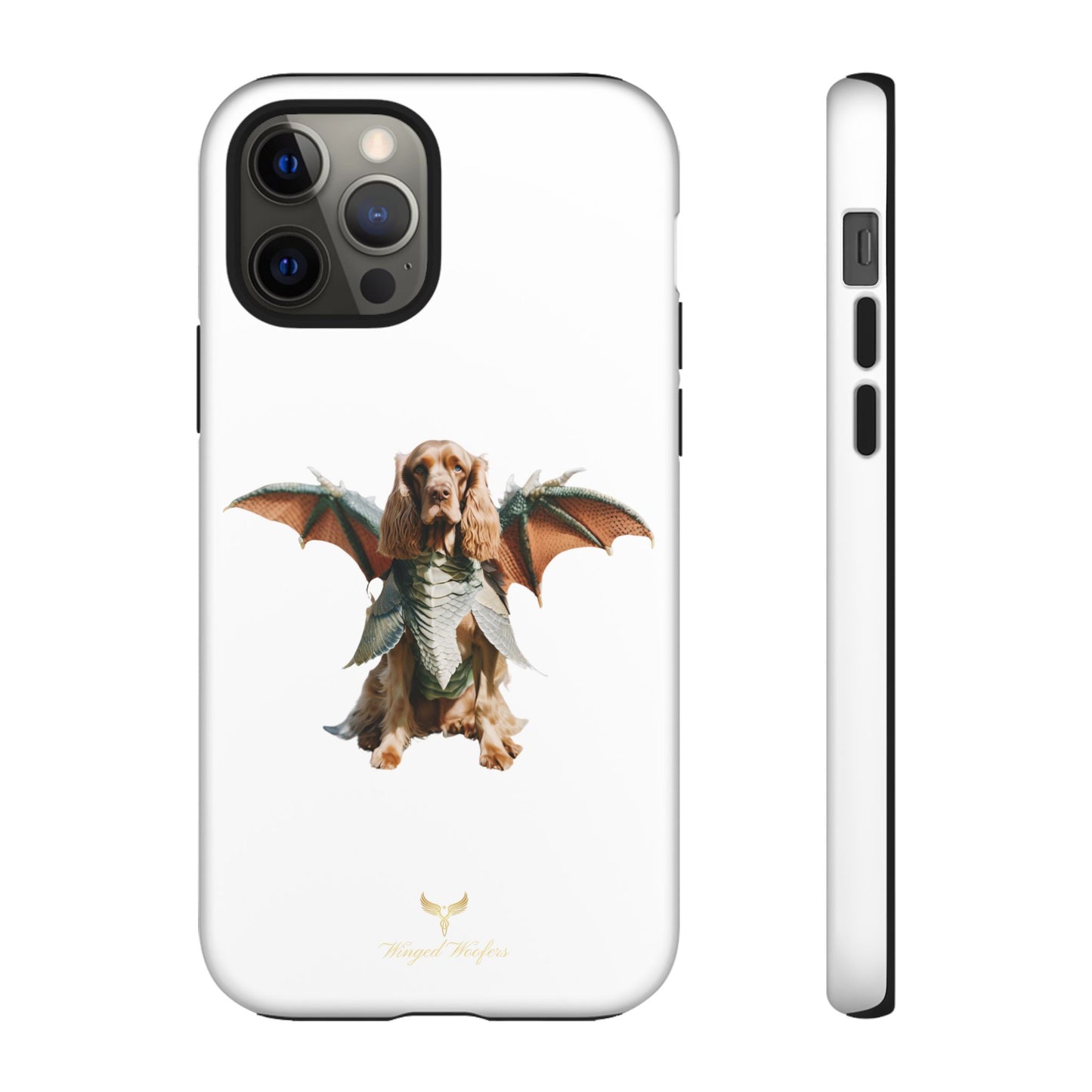 Dragon Wing Cocker Spaniel Dog Phone Case - Tough Cases for Pet Lovers