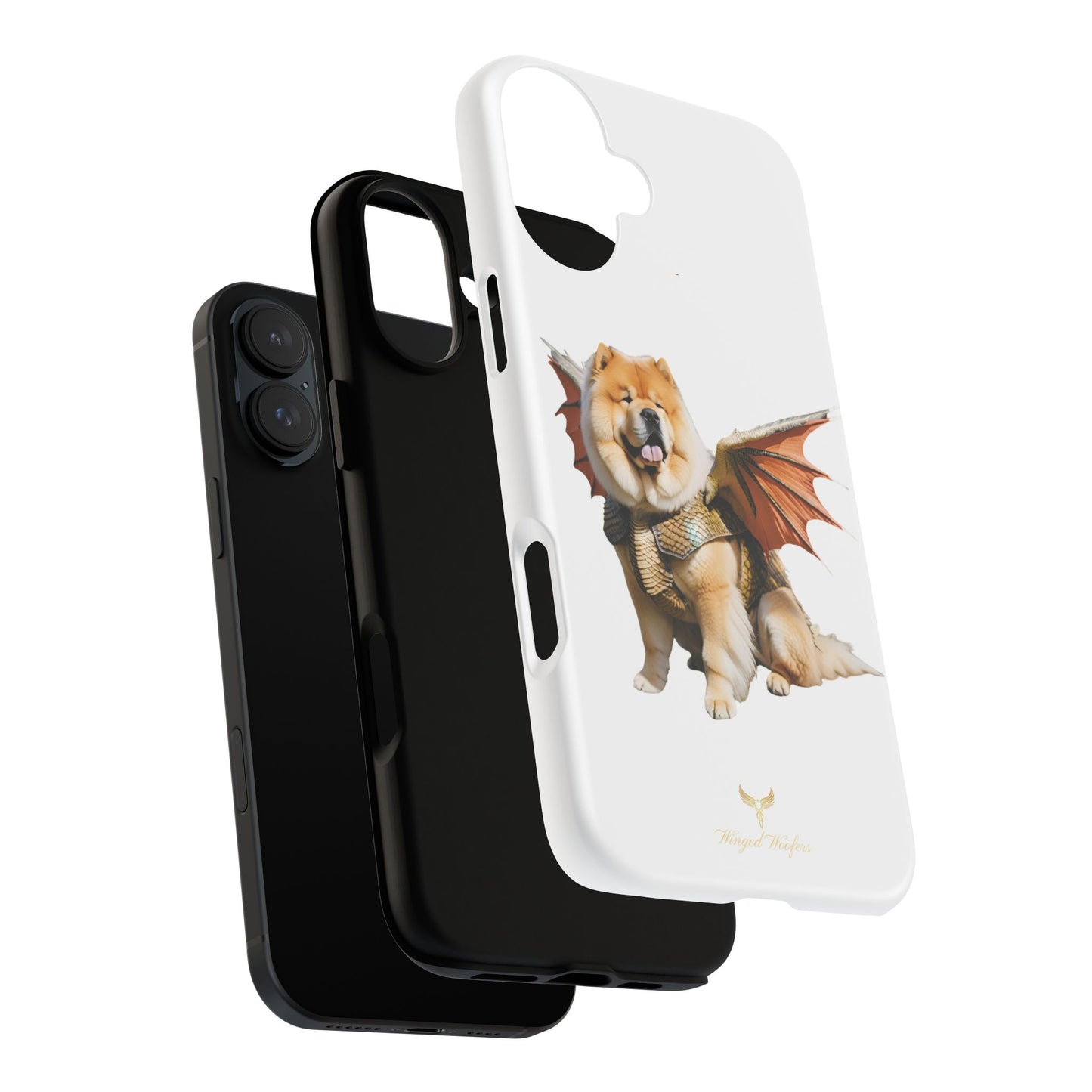 Funny Dragon Chow Chow Dog Phone Case - Tough Cases for Pet Lovers