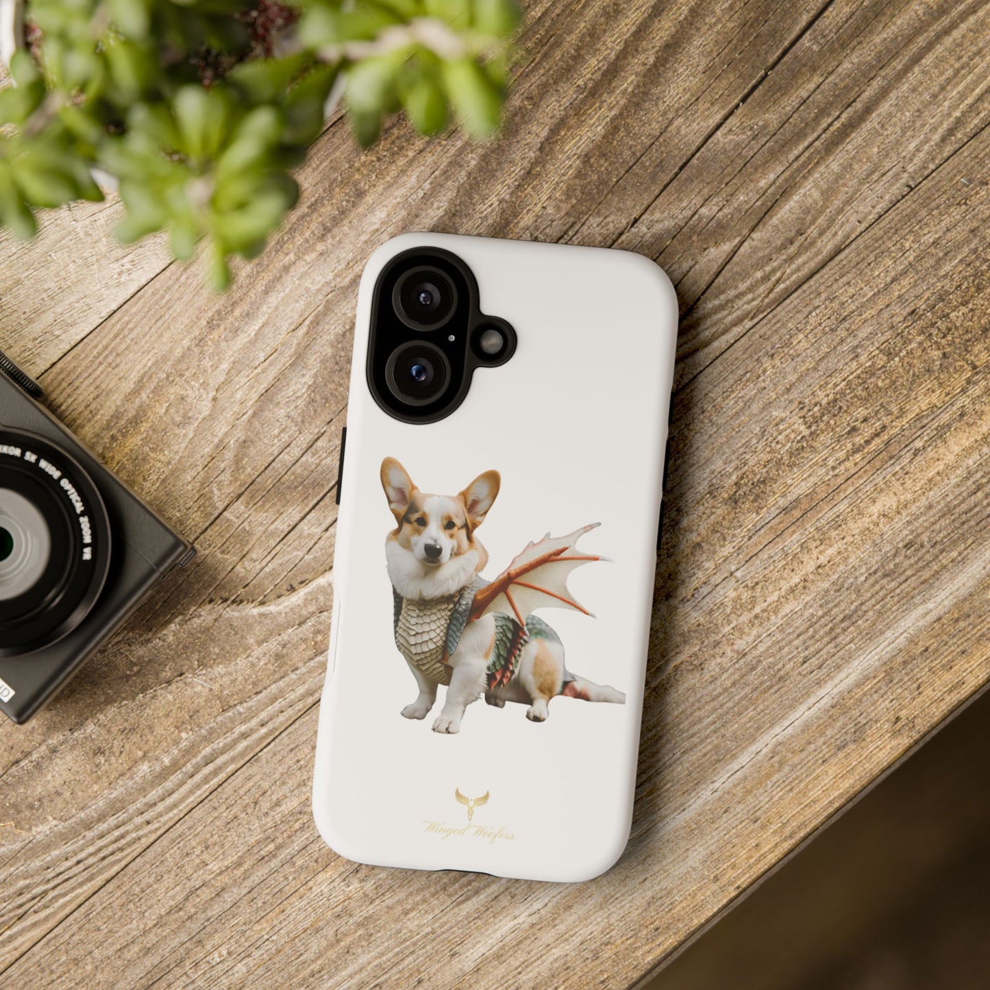 Dragon Corgi Phone Case - Tough & Stylish Pet Lover Accessory