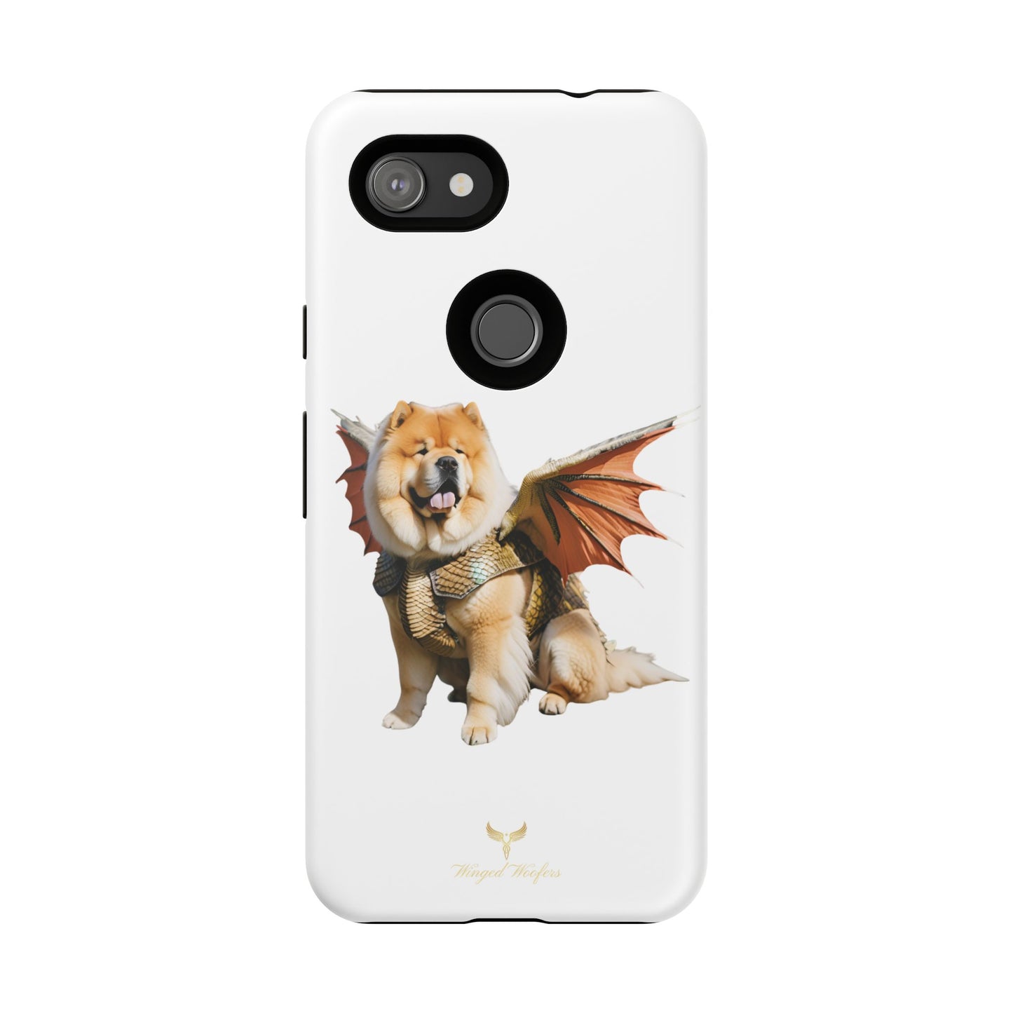 Funny Dragon Chow Chow Dog Phone Case - Tough Cases for Pet Lovers