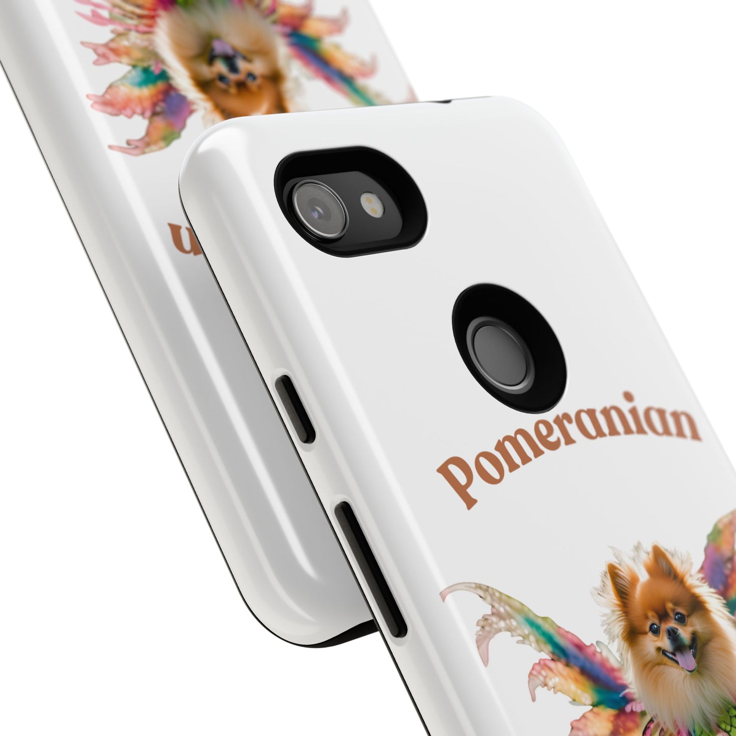 Pomeranian Winged Dog Phone Case – Cute Dog Lover Accessory