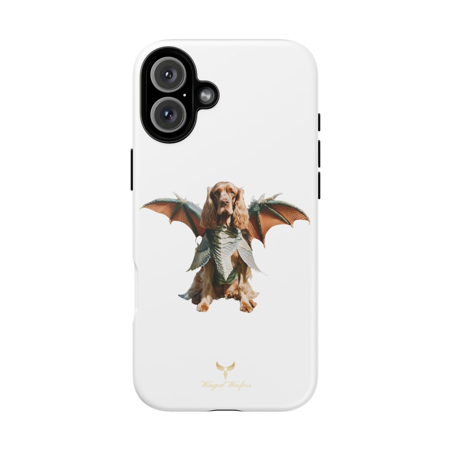 Dragon Wing Cocker Spaniel Dog Phone Case - Tough Cases for Pet Lovers