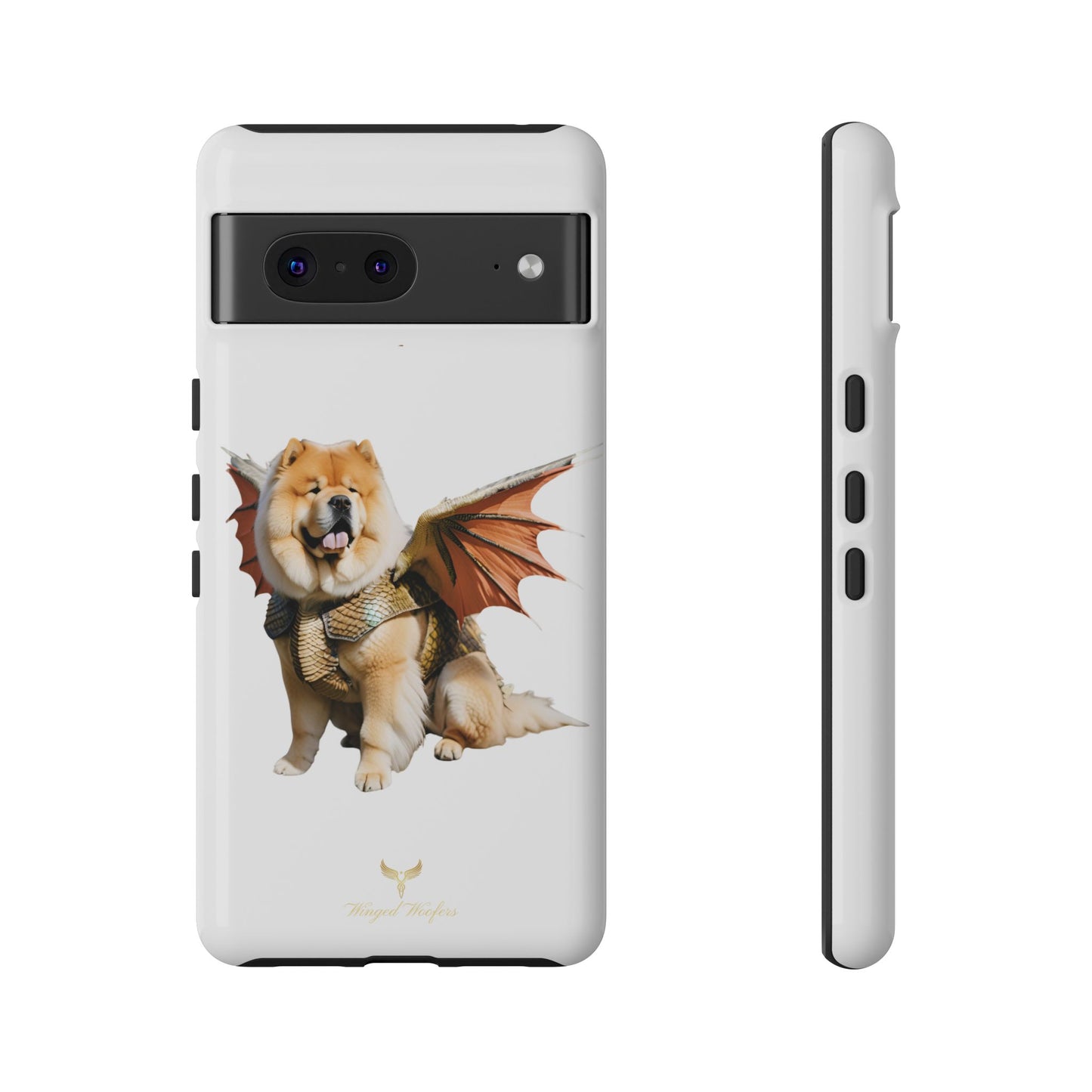 Funny Dragon Chow Chow Dog Phone Case - Tough Cases for Pet Lovers