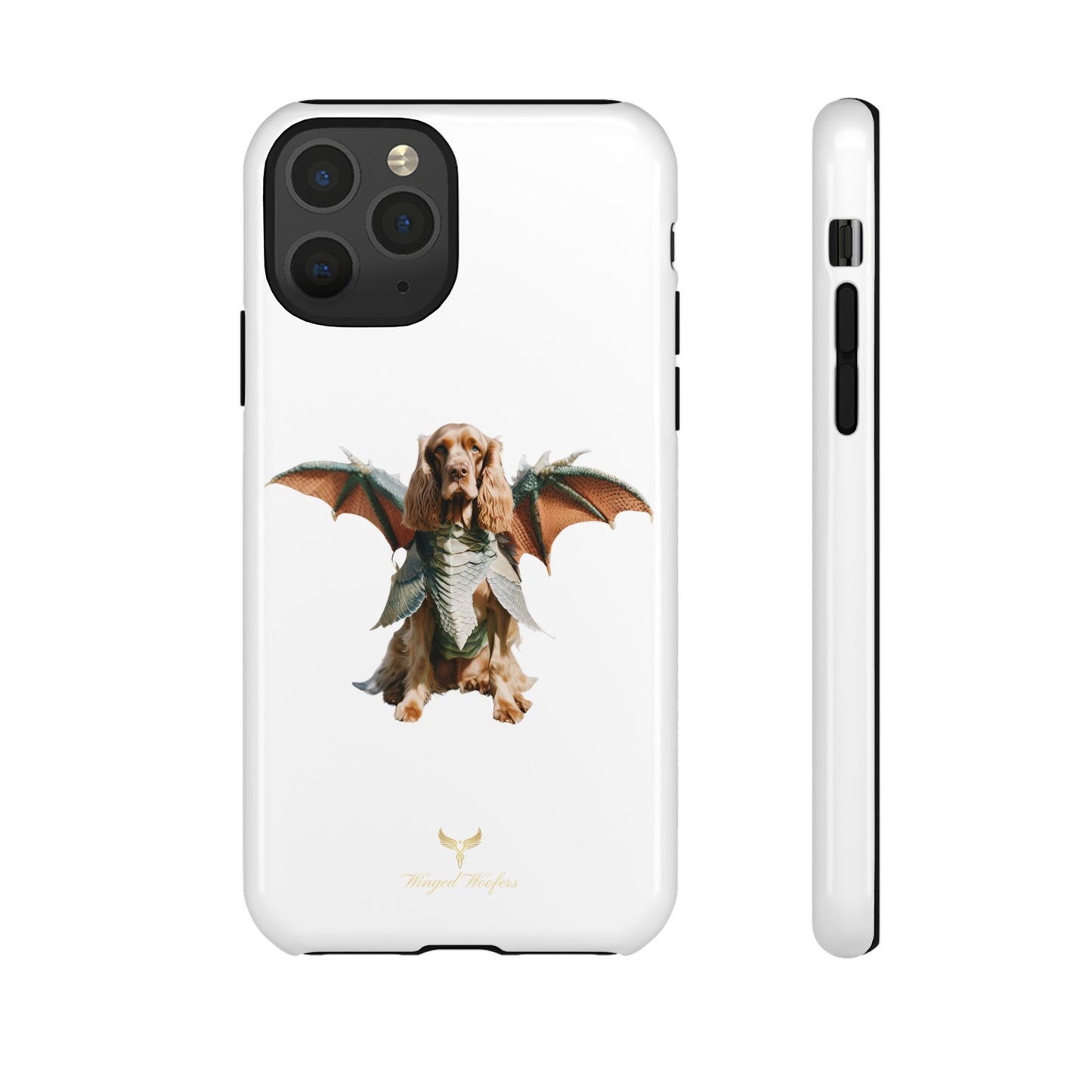 Dragon Wing Cocker Spaniel Dog Phone Case - Tough Cases for Pet Lovers