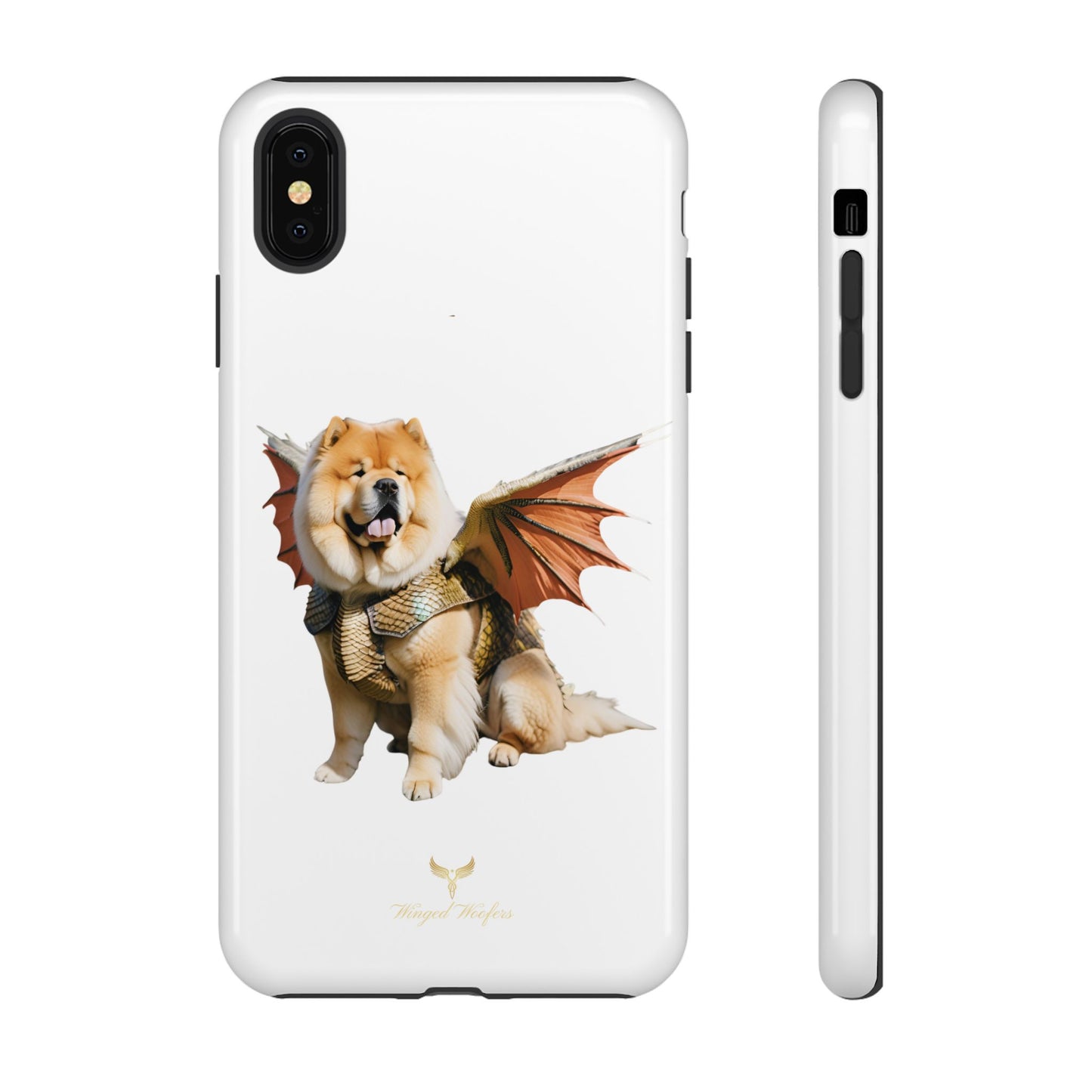 Funny Dragon Chow Chow Dog Phone Case - Tough Cases for Pet Lovers