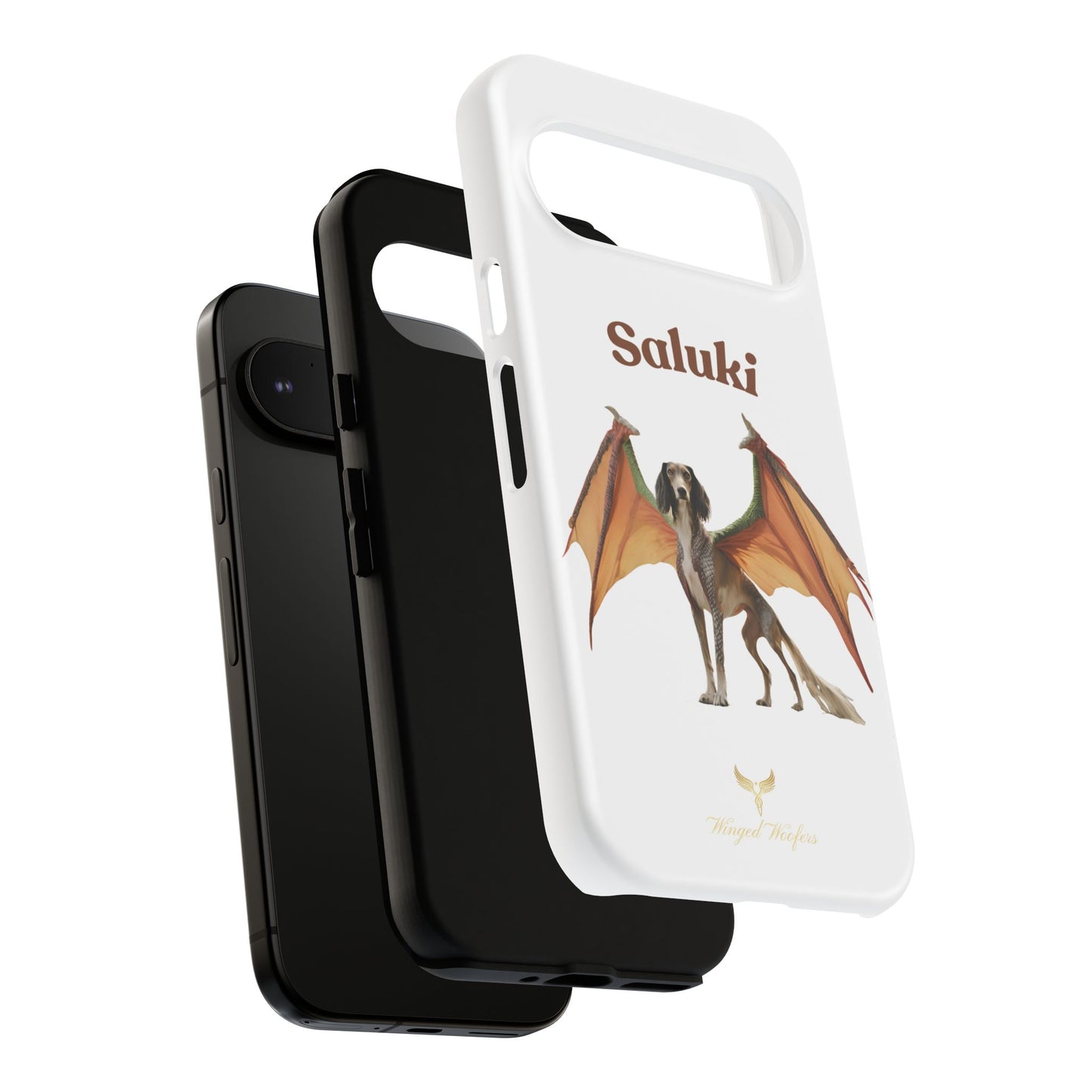 Saluki Dog Dragon Case - Tough Phone Case for Pet Lovers