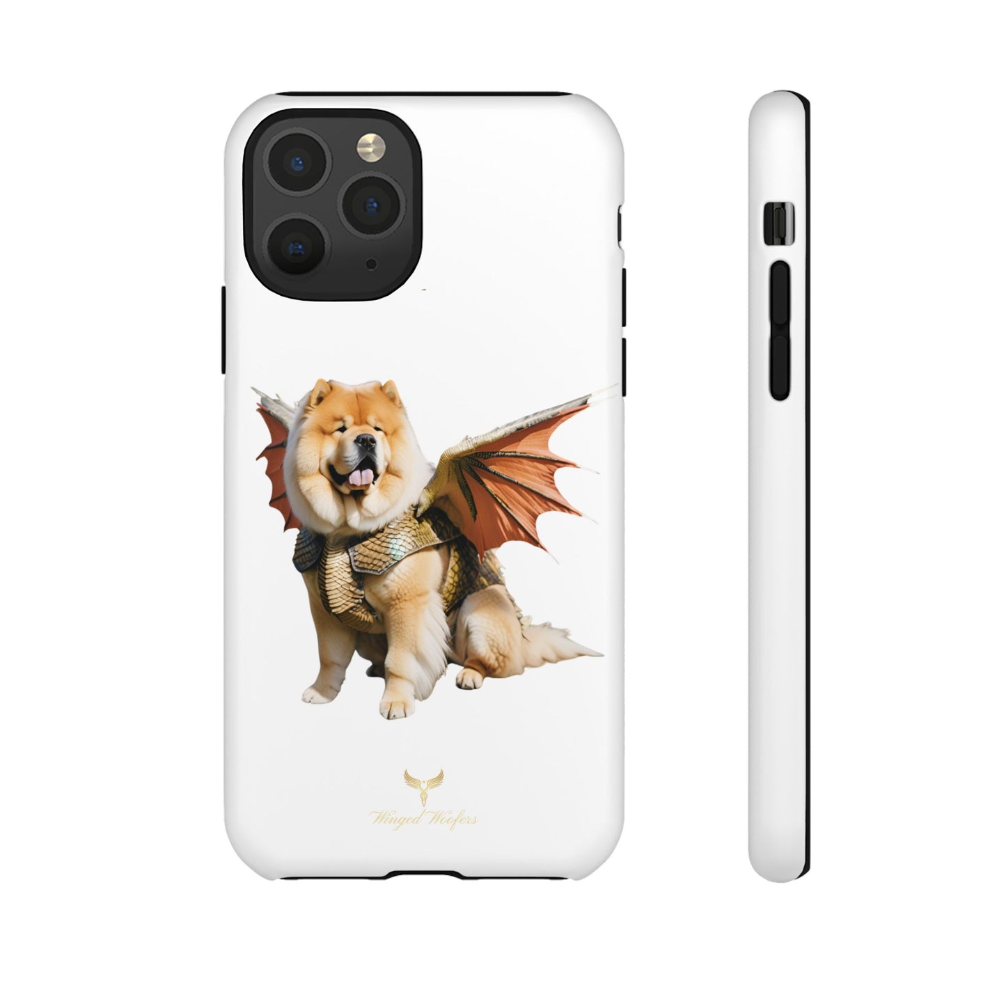 Funny Dragon Chow Chow Dog Phone Case - Tough Cases for Pet Lovers