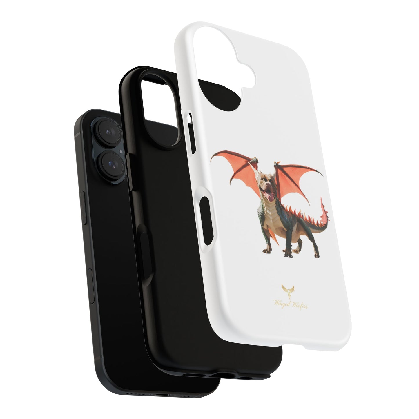 Tough Cases - Fierce Dragon Pitbull Phone Case | Unique Animal Design | Perfect Gift for Animal Lovers