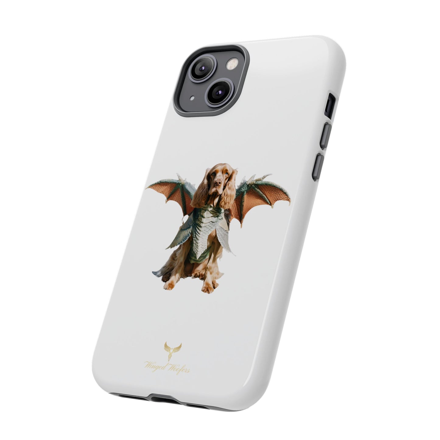 Dragon Wing Cocker Spaniel Dog Phone Case - Tough Cases for Pet Lovers