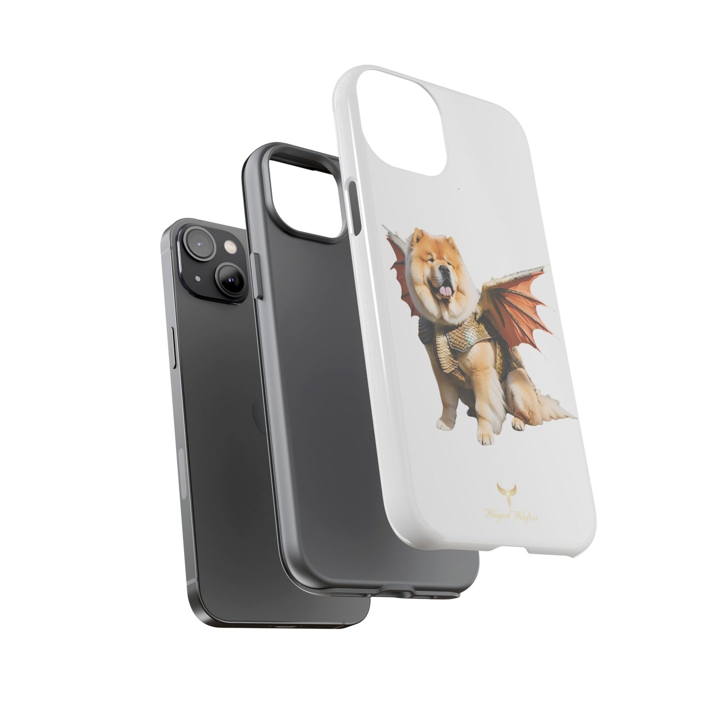 Funny Dragon Chow Chow Dog Phone Case - Tough Cases for Pet Lovers