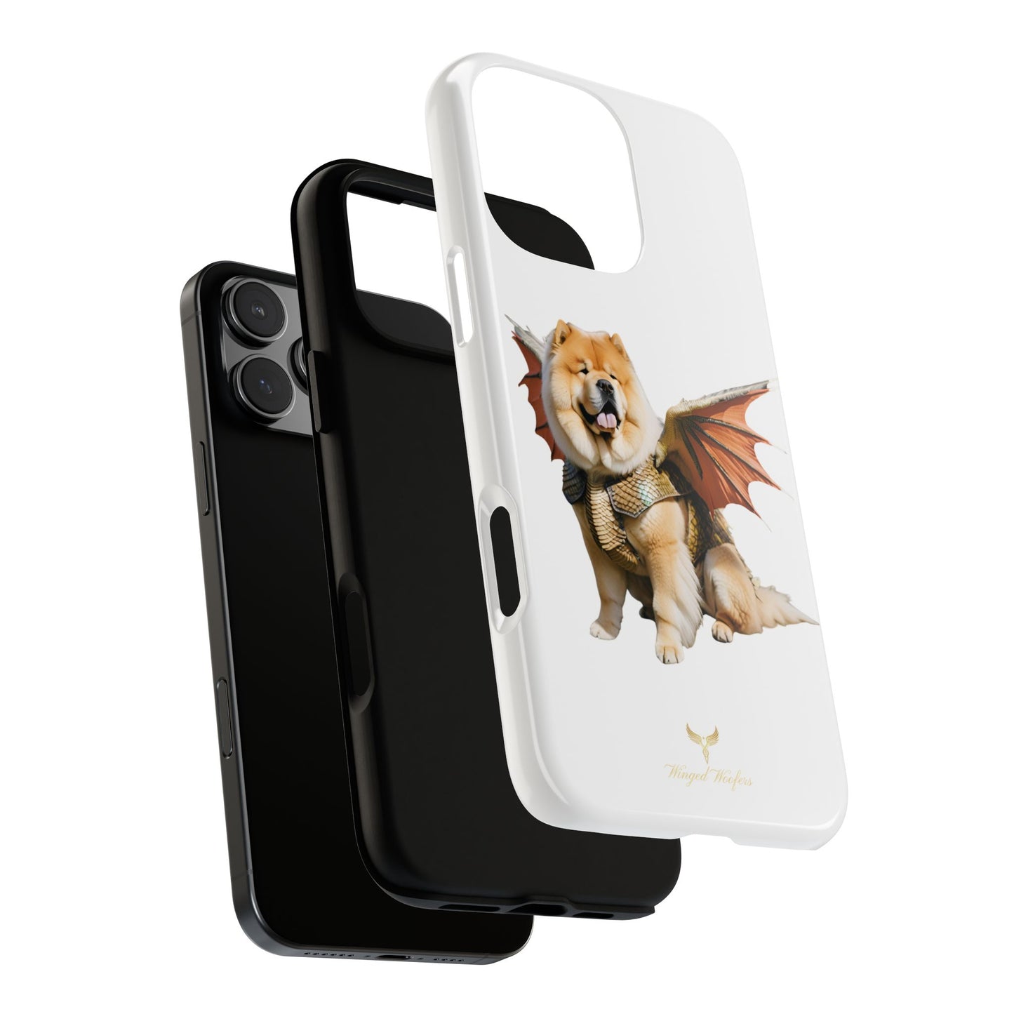 Funny Dragon Chow Chow Dog Phone Case - Tough Cases for Pet Lovers