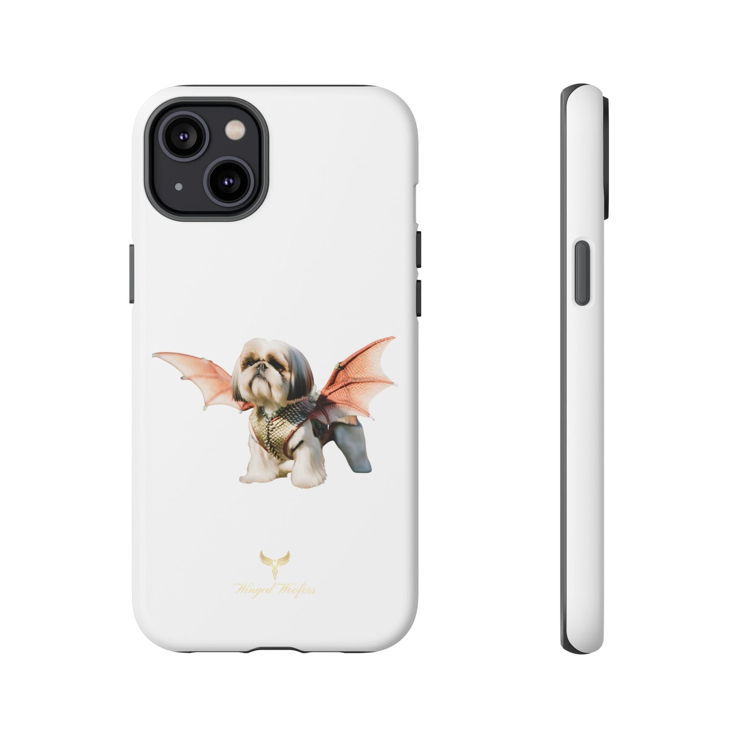 Fantasy Shih Tzu with Dragon Wings Pet Phone Case – Tough Cases for Dog Lovers