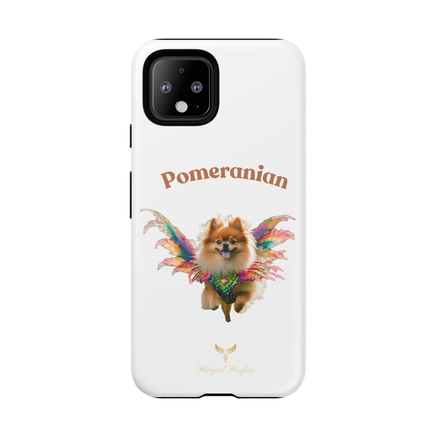 Pomeranian Winged Dog Phone Case – Cute Dog Lover Accessory