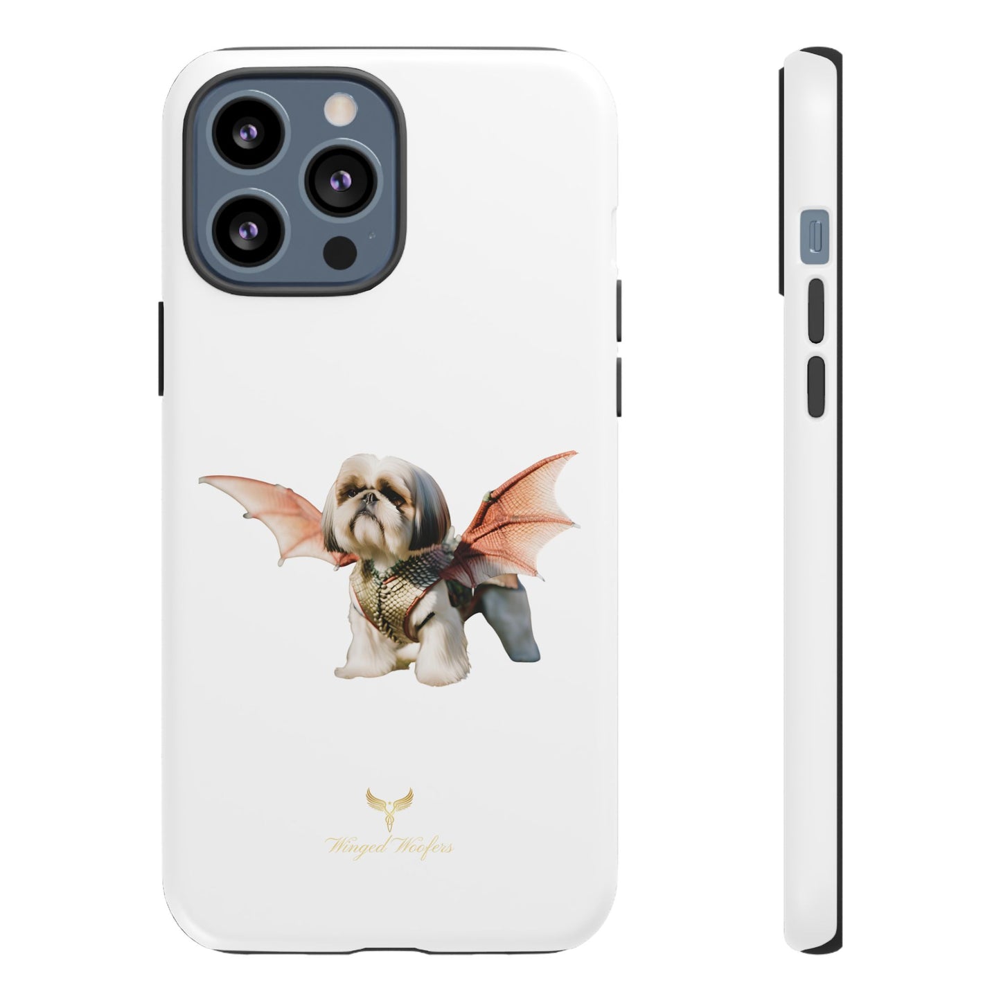 Fantasy Shih Tzu with Dragon Wings Pet Phone Case – Tough Cases for Dog Lovers