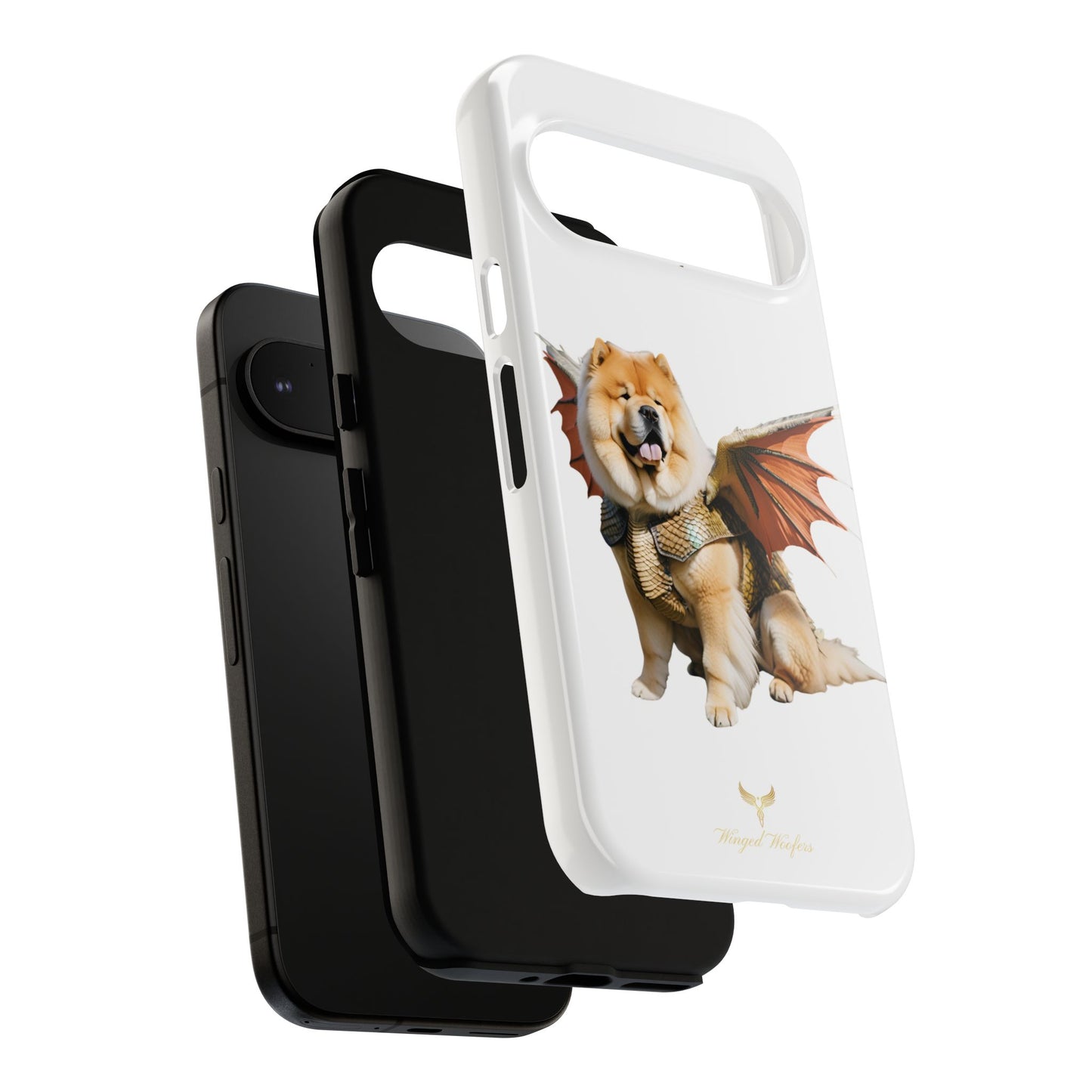 Funny Dragon Chow Chow Dog Phone Case - Tough Cases for Pet Lovers