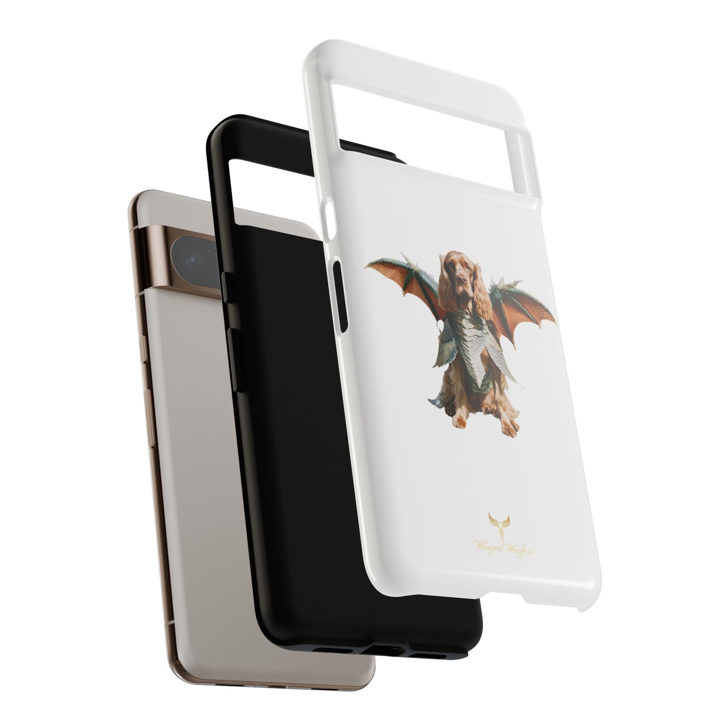 Dragon Wing Cocker Spaniel Dog Phone Case - Tough Cases for Pet Lovers