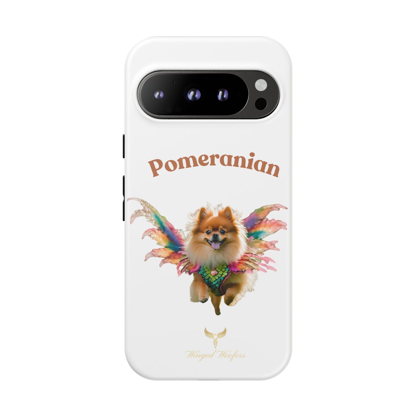 Pomeranian Winged Dog Phone Case – Cute Dog Lover Accessory