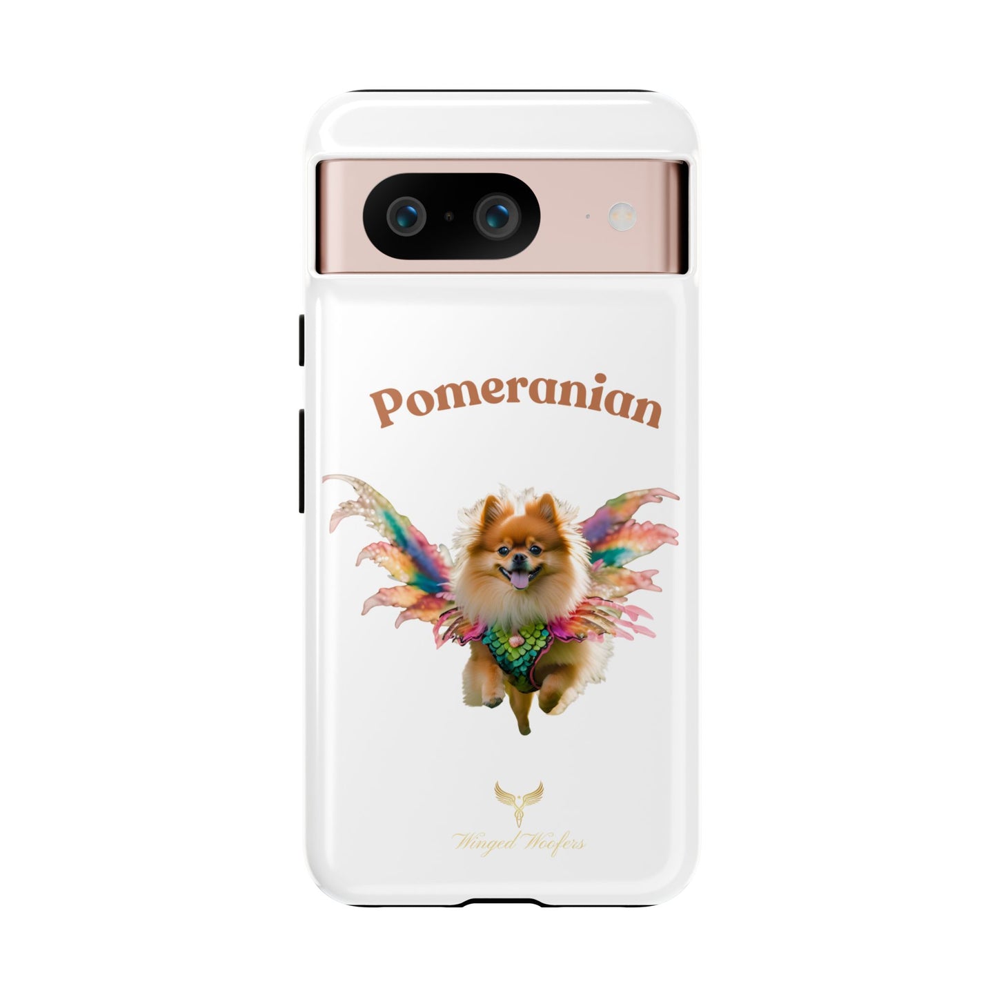 Pomeranian Winged Dog Phone Case – Cute Dog Lover Accessory