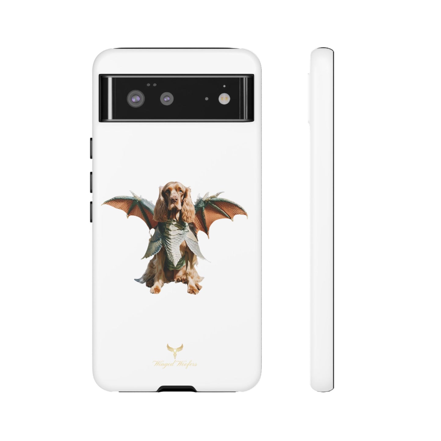 Dragon Wing Cocker Spaniel Dog Phone Case - Tough Cases for Pet Lovers