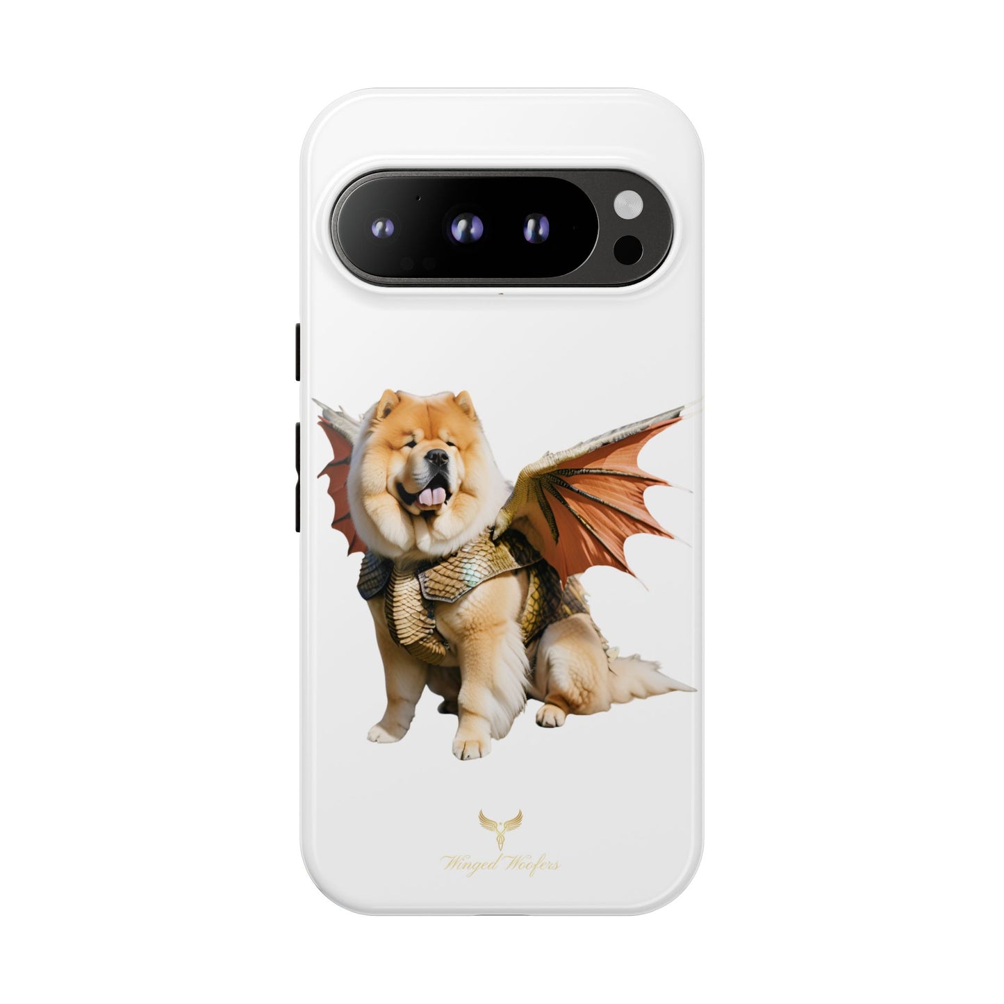 Funny Dragon Chow Chow Dog Phone Case - Tough Cases for Pet Lovers