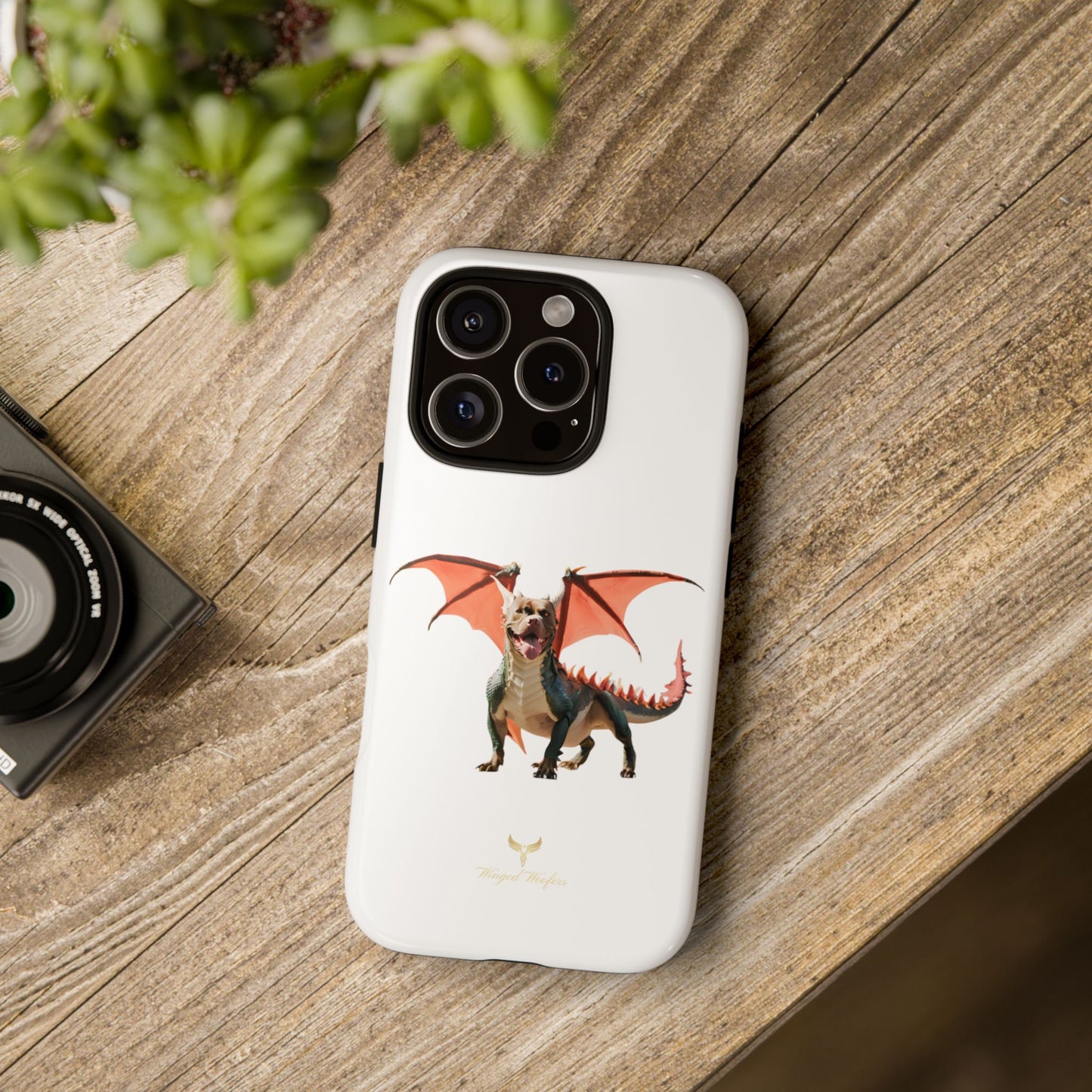 Tough Cases - Fierce Dragon Pitbull Phone Case | Unique Animal Design | Perfect Gift for Animal Lovers