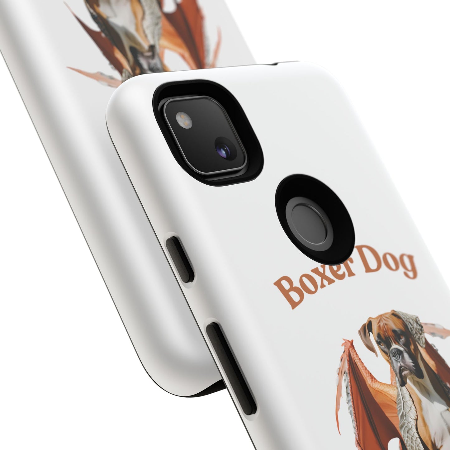 Boxer Dog Dragon Art Phone Case - Tough Cases