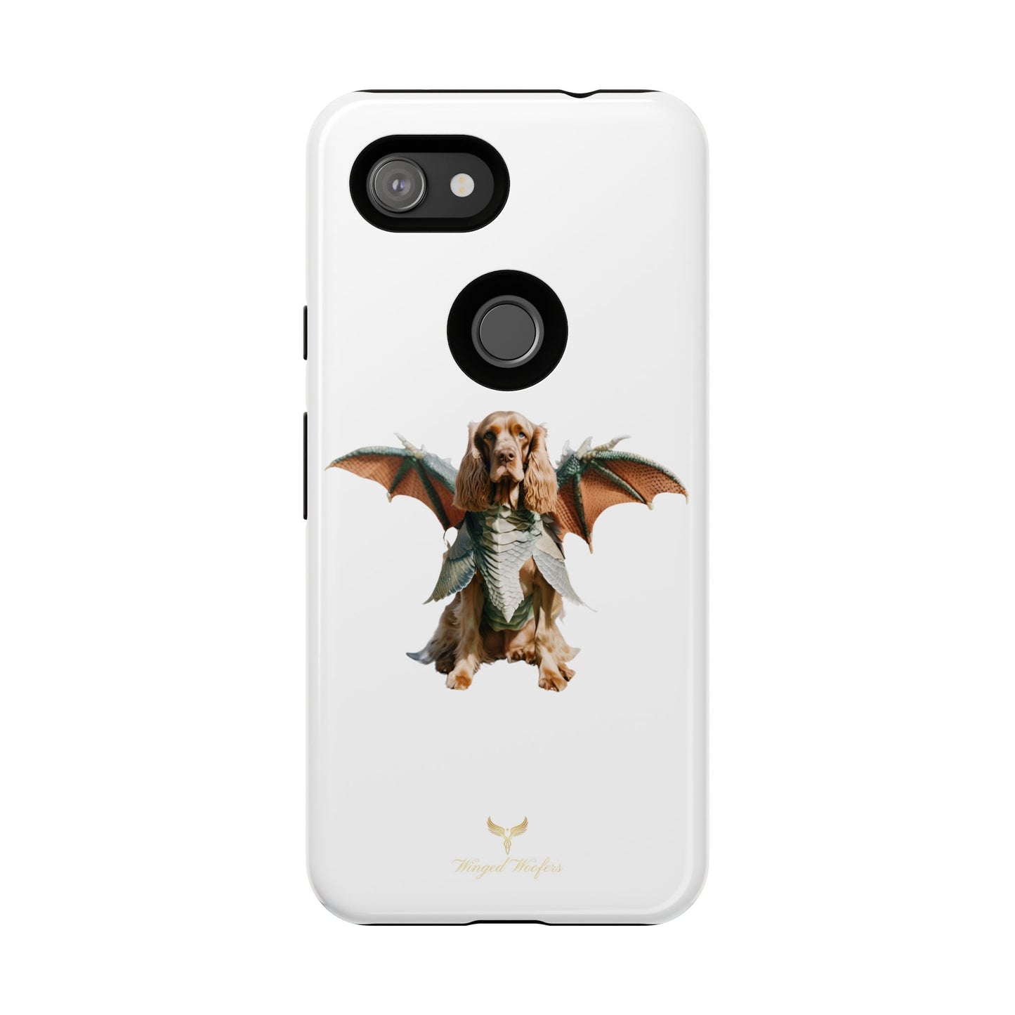 Dragon Wing Cocker Spaniel Dog Phone Case - Tough Cases for Pet Lovers