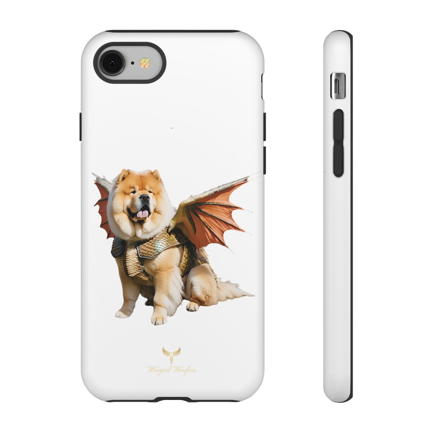 Funny Dragon Chow Chow Dog Phone Case - Tough Cases for Pet Lovers