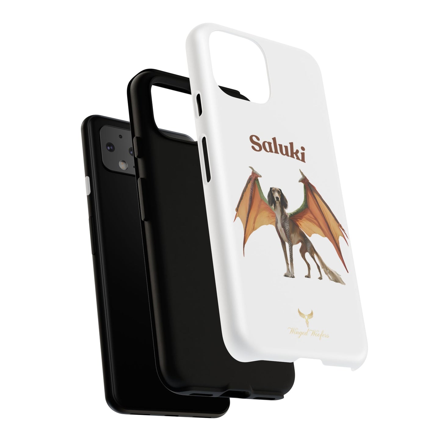 Saluki Dog Dragon Case - Tough Phone Case for Pet Lovers