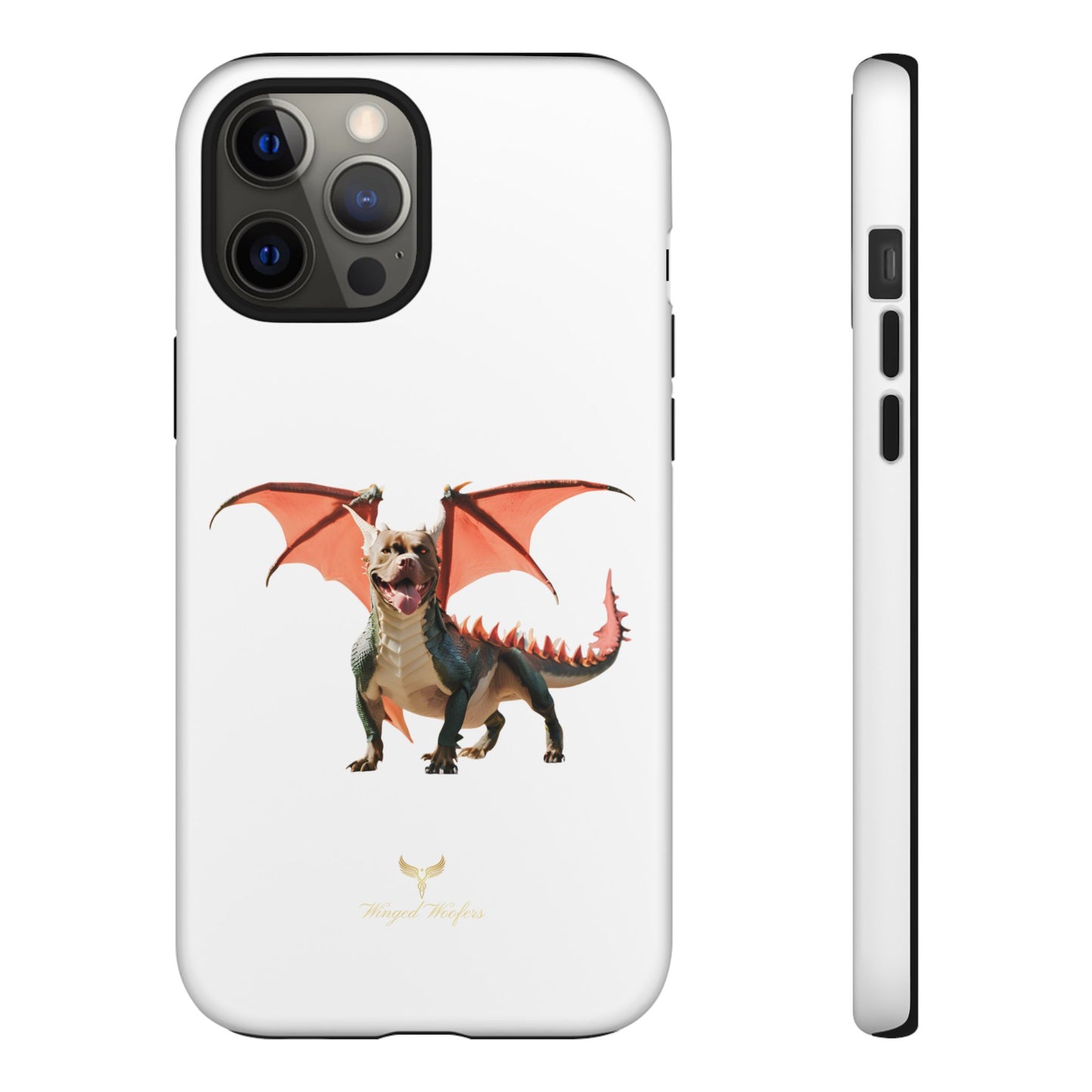 Tough Cases - Fierce Dragon Pitbull Phone Case | Unique Animal Design | Perfect Gift for Animal Lovers