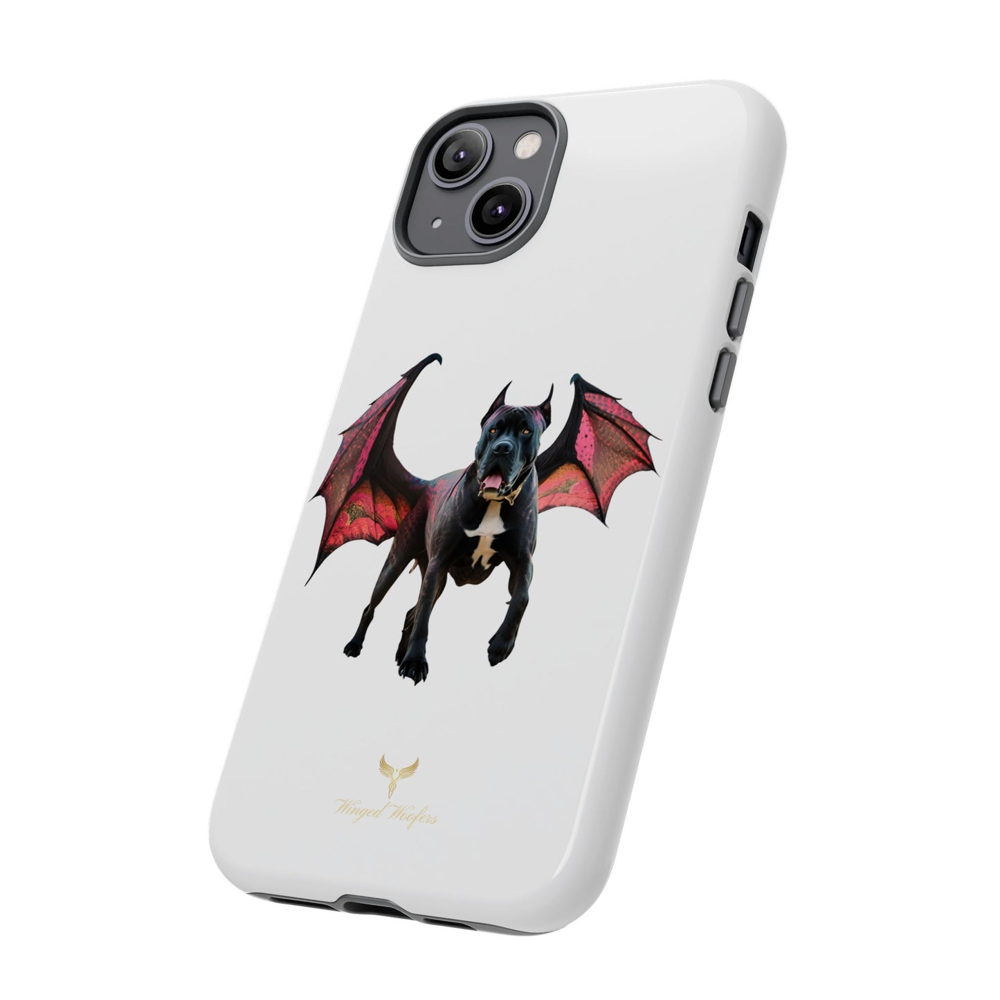 Flying Cane Corso Dog Phone Case - Tough Cases for Pet Lovers