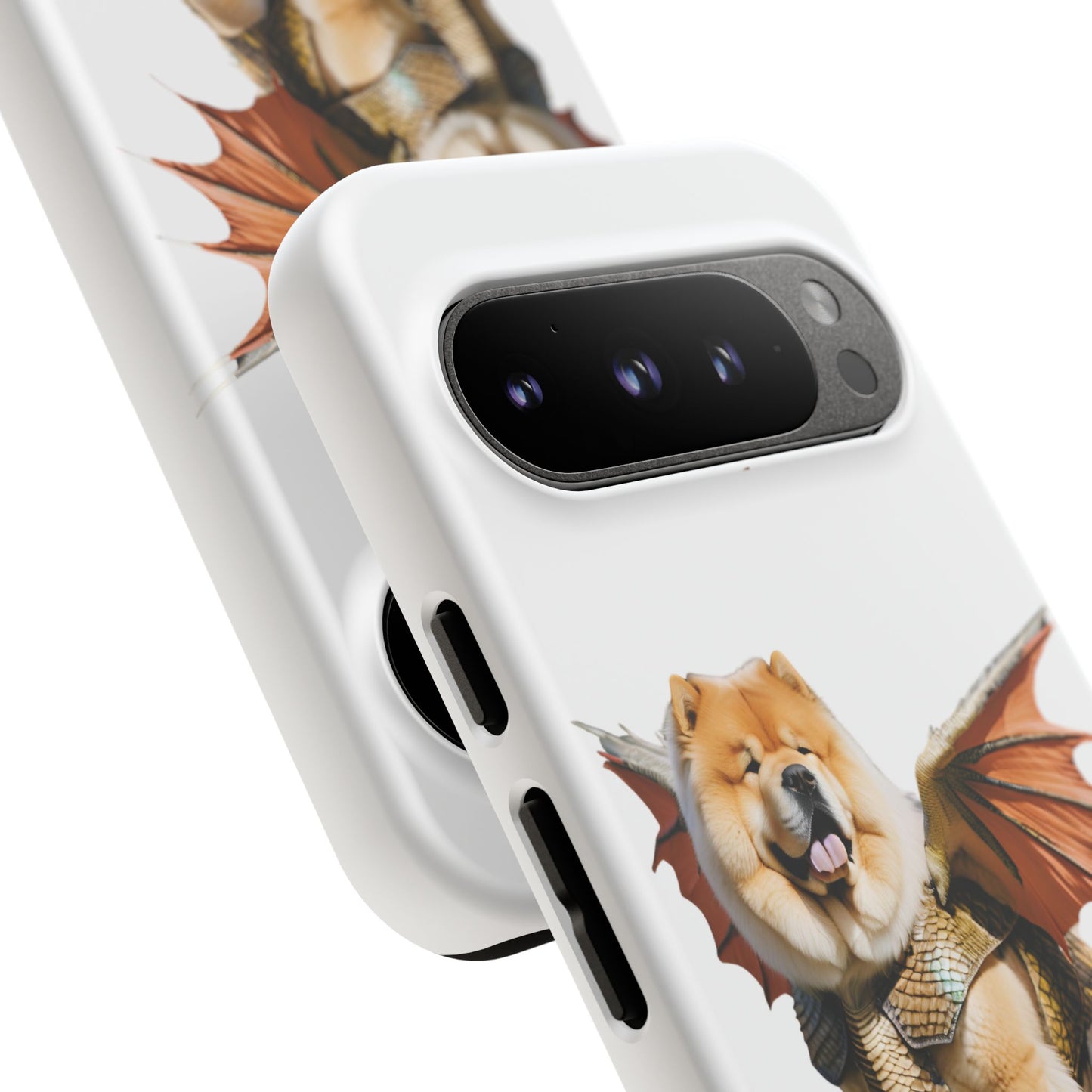 Funny Dragon Chow Chow Dog Phone Case - Tough Cases for Pet Lovers