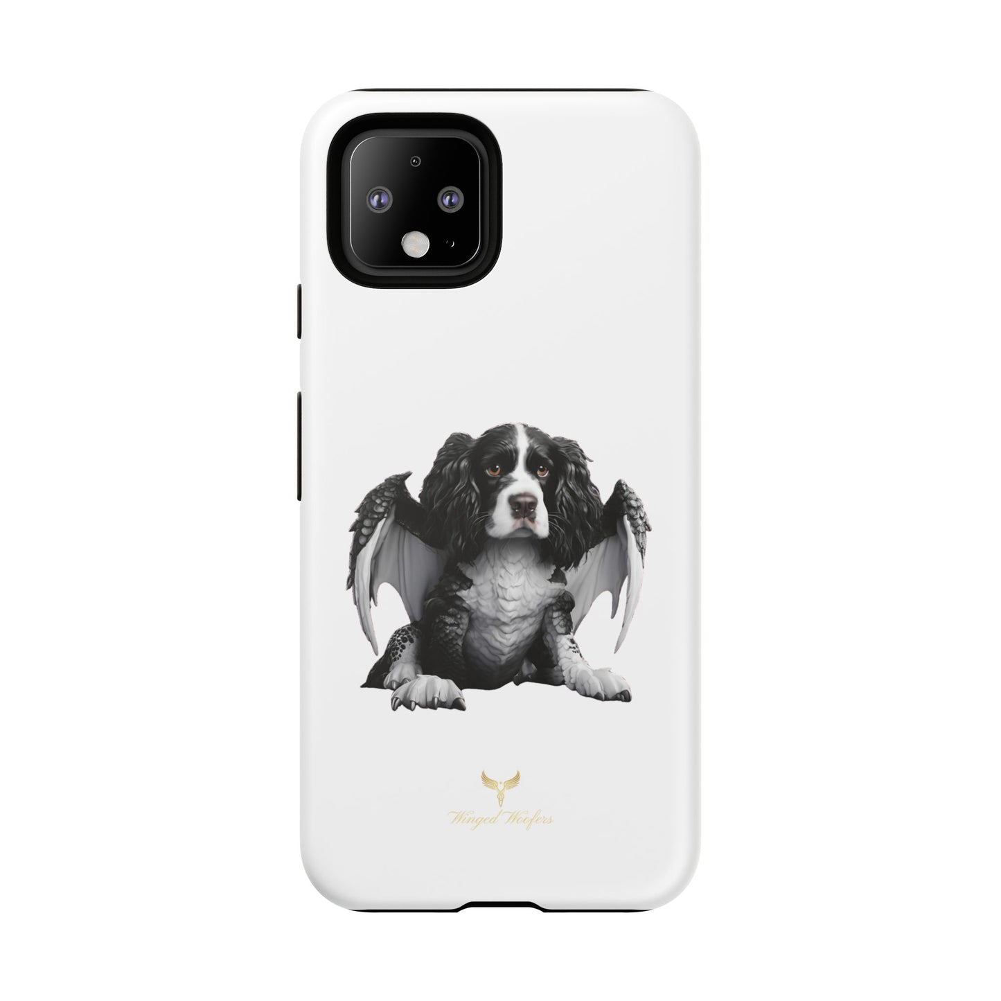 Springer Spaniel Puppy Dragon Winged Dog Phone Case - Tough Cases for Pet Lovers