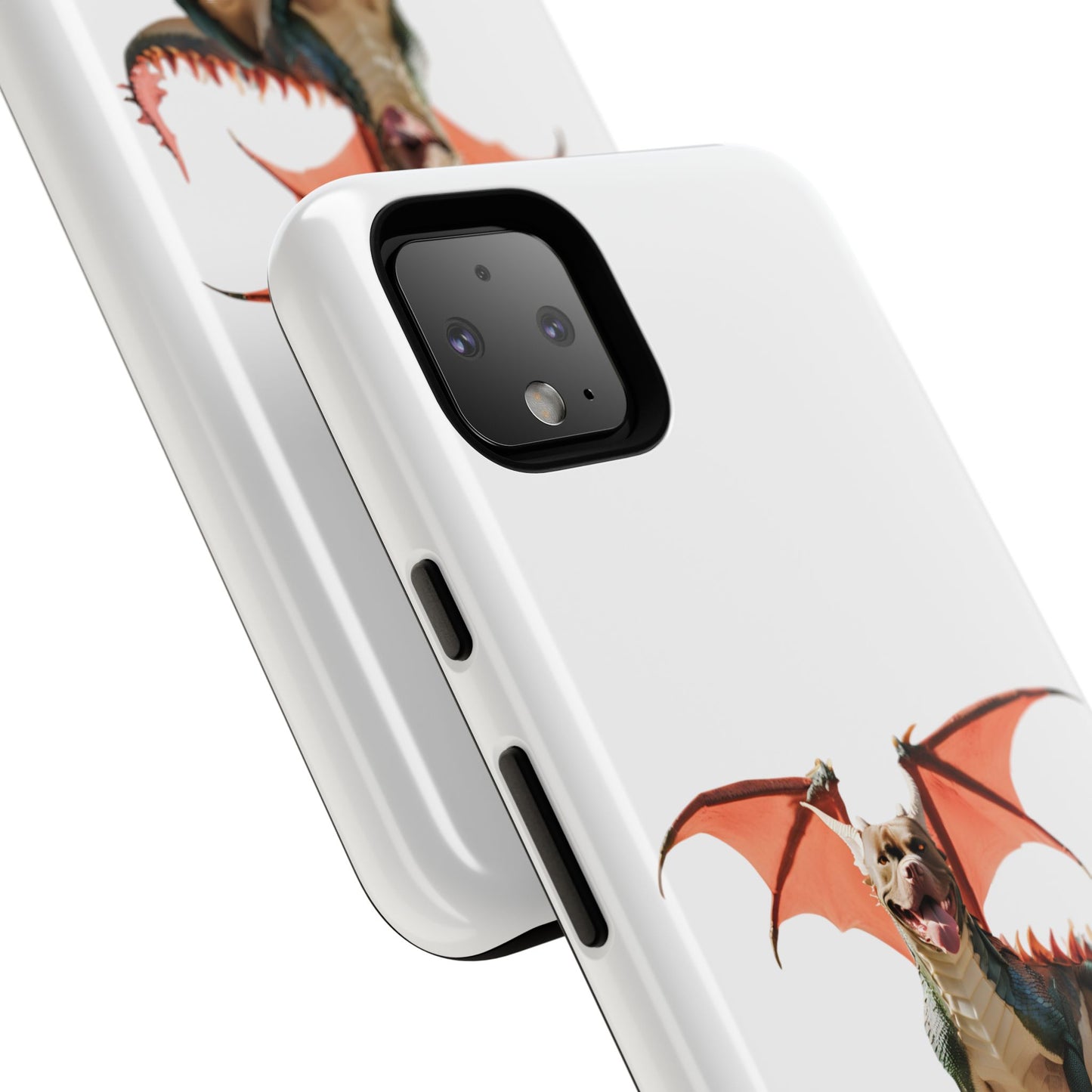 Tough Cases - Fierce Dragon Pitbull Phone Case | Unique Animal Design | Perfect Gift for Animal Lovers