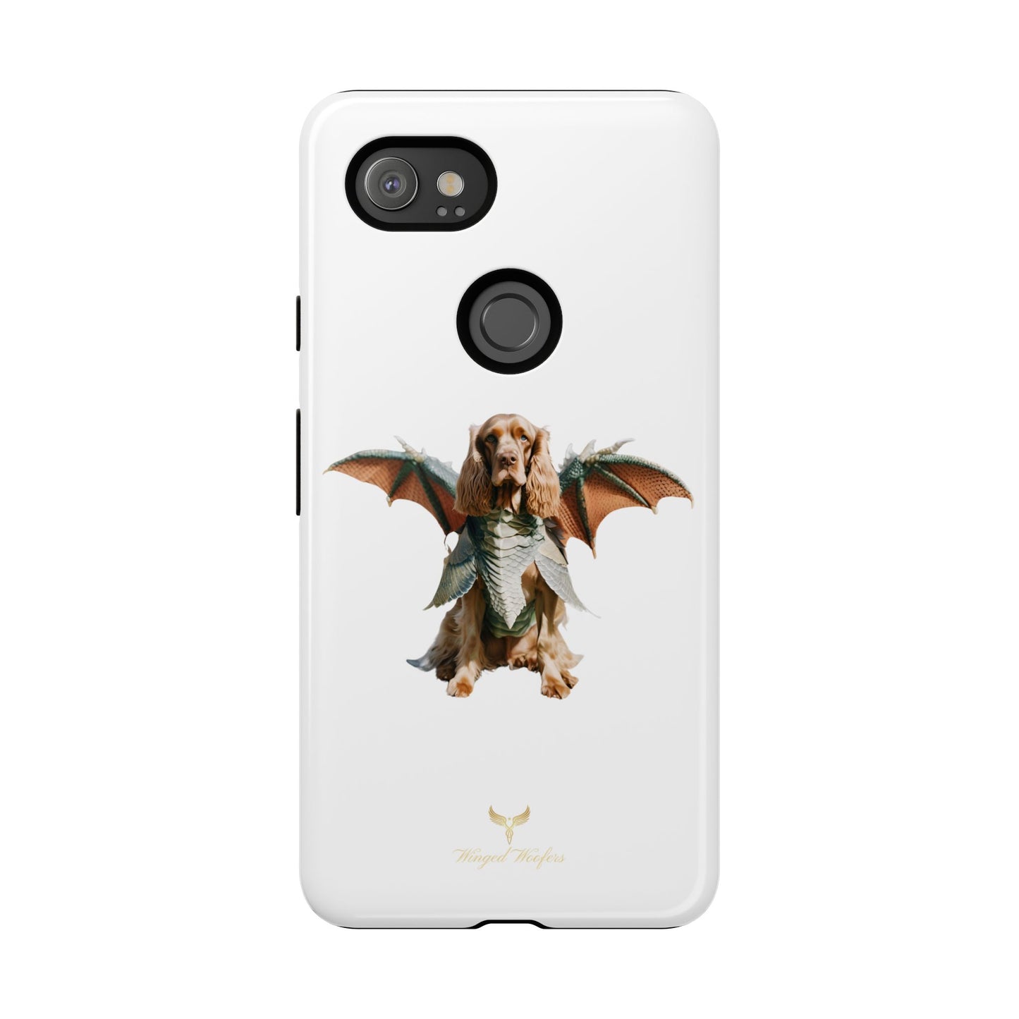 Dragon Wing Cocker Spaniel Dog Phone Case - Tough Cases for Pet Lovers