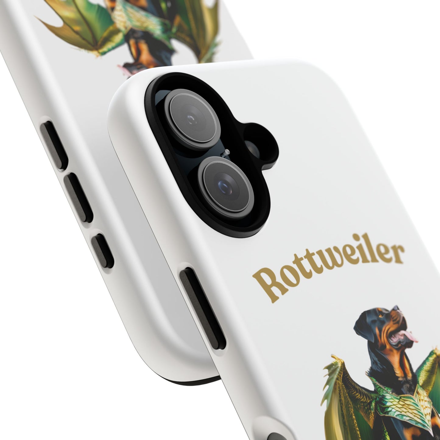 Rottweiler Dragon Wings Phone Case - Tough Cases for Dog Lovers