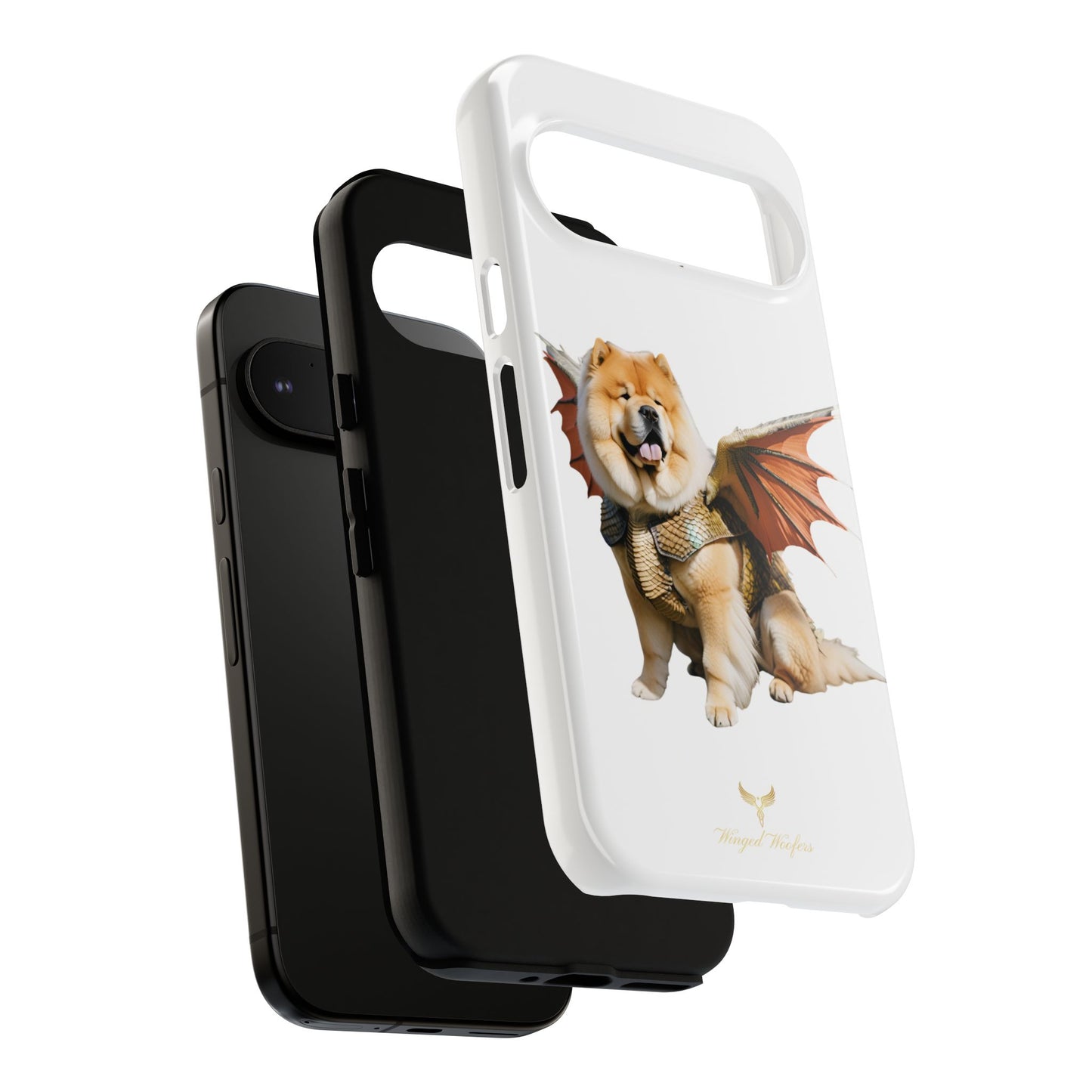 Funny Dragon Chow Chow Dog Phone Case - Tough Cases for Pet Lovers