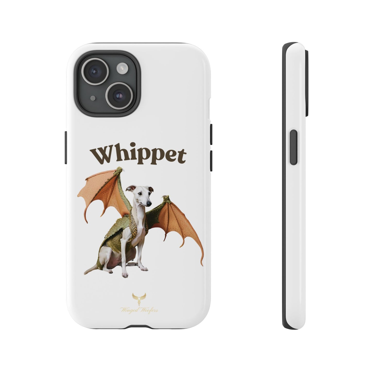 Whippet Dragon Phone Case - Tough & Stylish Pet Accessory