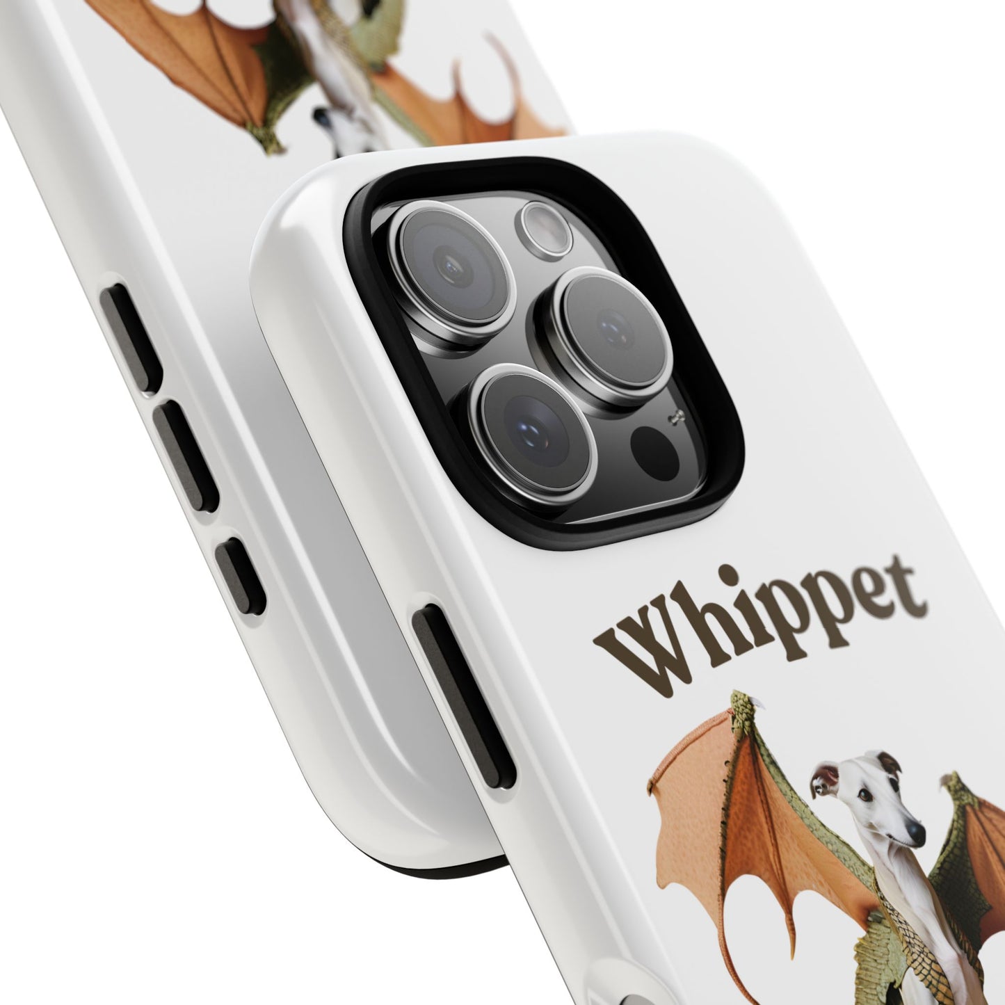 Whippet Dragon Phone Case - Tough & Stylish Pet Accessory