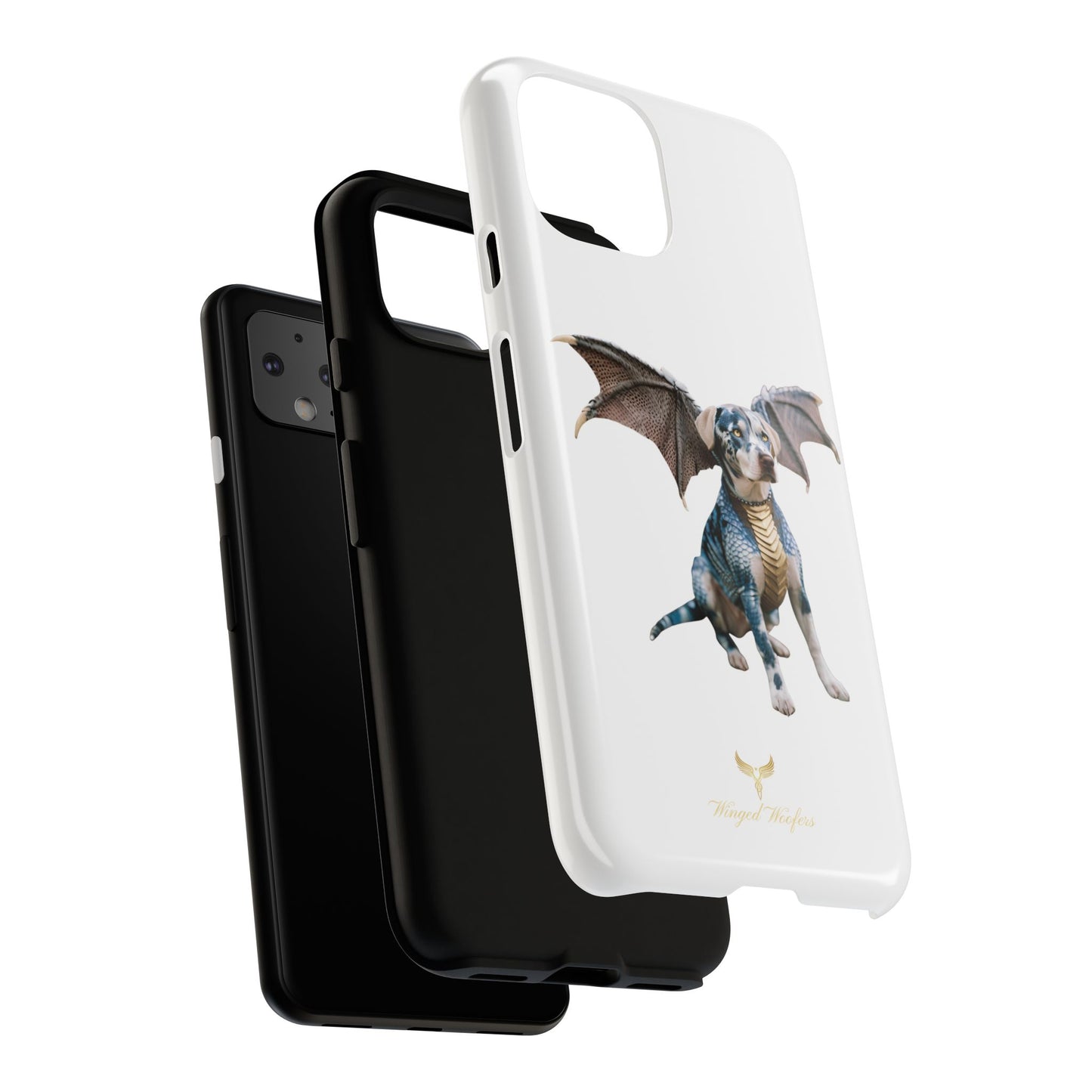 Dragon Dog Phone Case - Tough & Unique Design for Pet Lovers