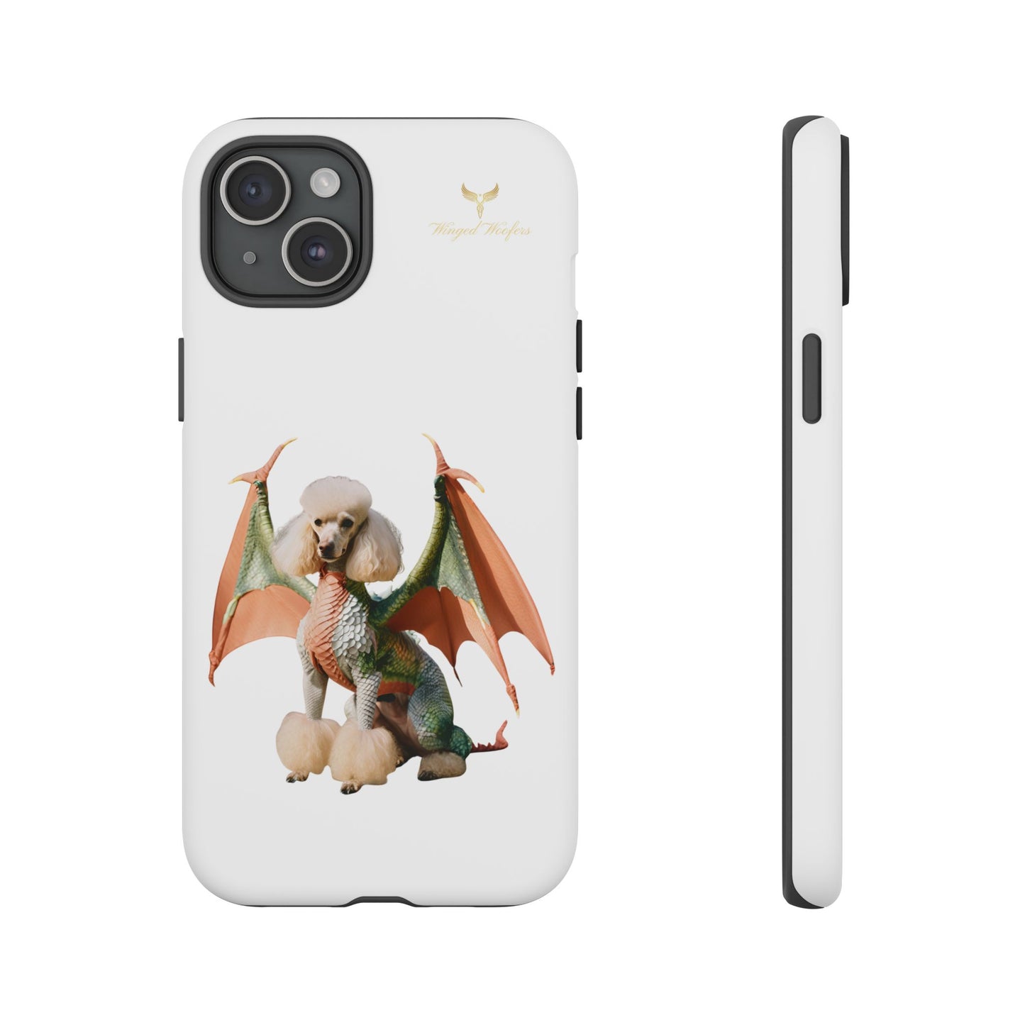 Unique Dragon Poodle Phone Case - Tough Cases for Pet Lovers