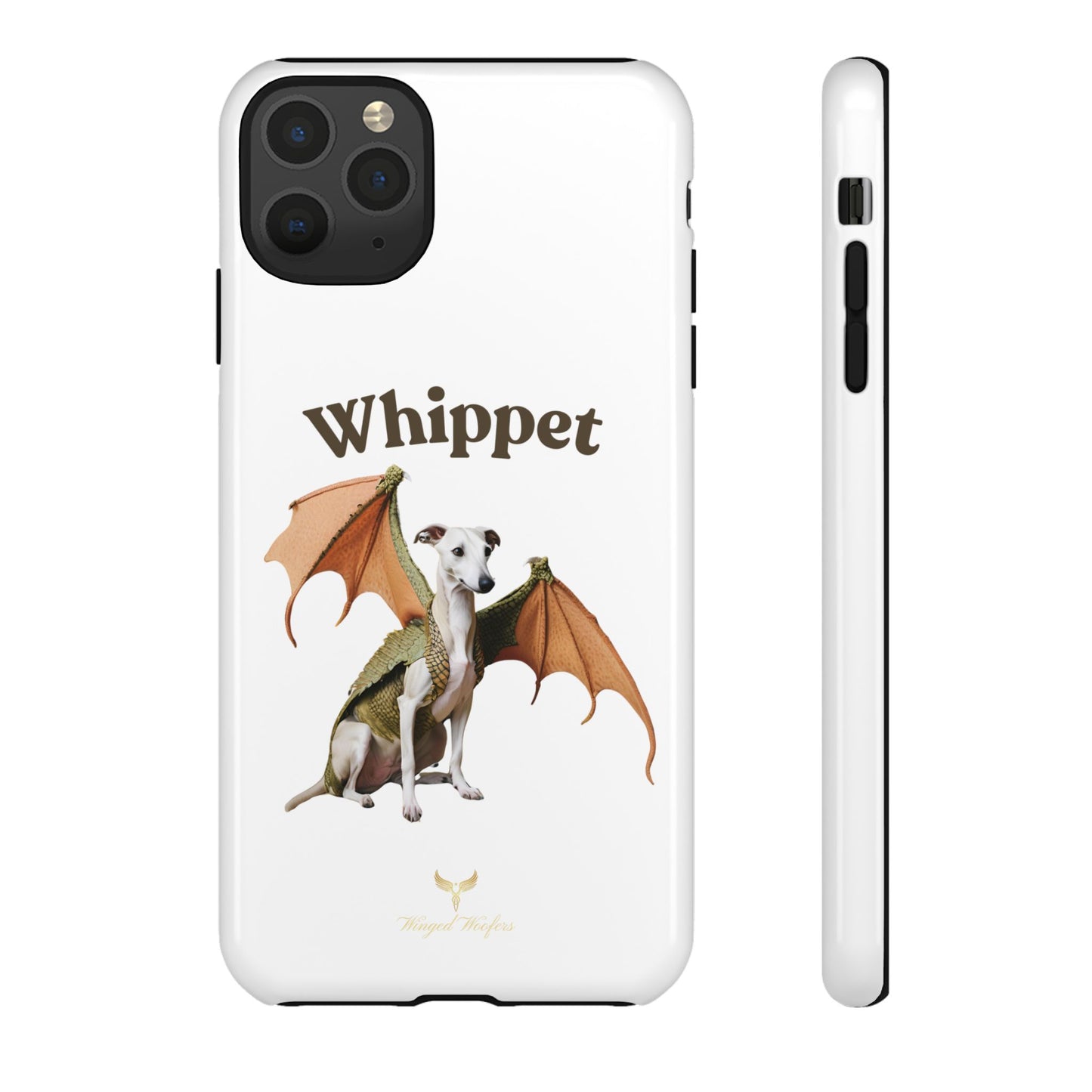 Whippet Dragon Phone Case - Tough & Stylish Pet Accessory